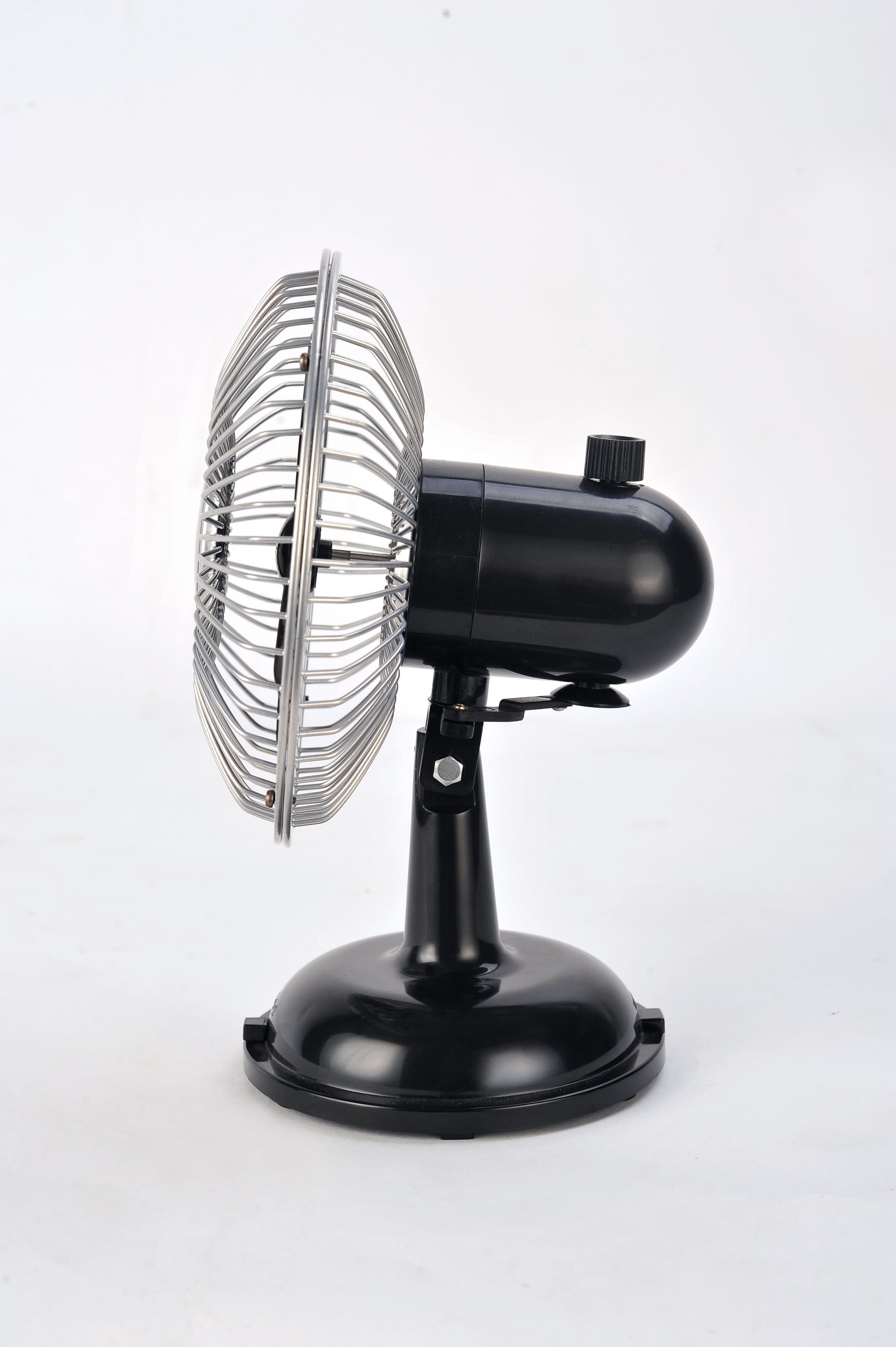 Retro Tischventilator schwarz Sonnenkönig Fan