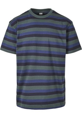 URBAN CLASSICS T-Shirt Urban Classics Herren College Stripe Tee (1-tlg)