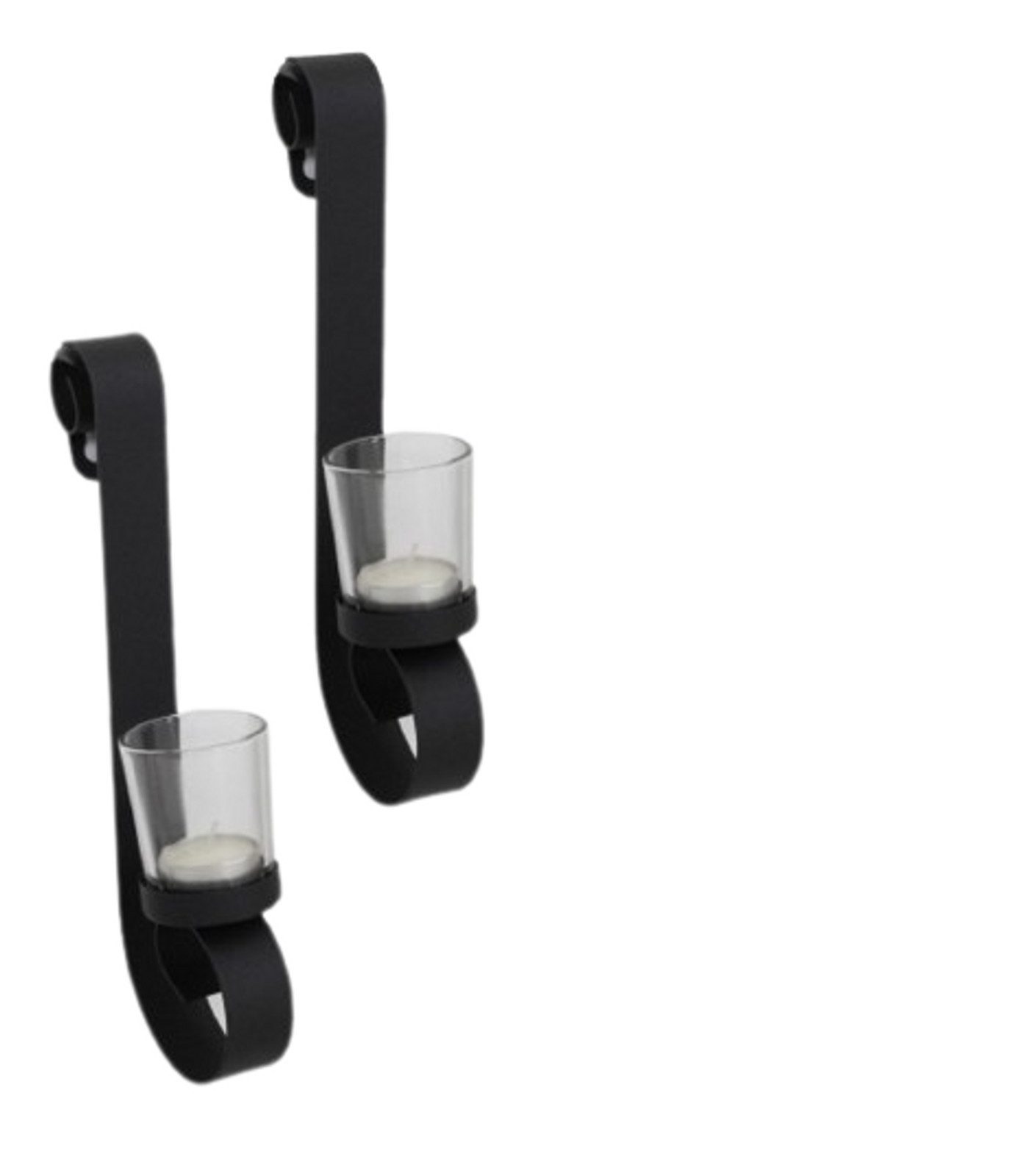 Gravidus Wandkerzenhalter Wandkerzenhalter 2er Set Teelichthalter Deko