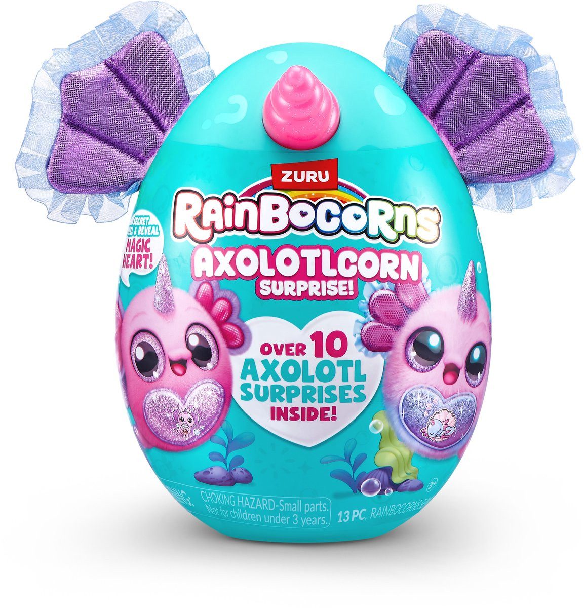 ZURU Plüschfigur ZURU 92120D - Rainbocorns Axolotlcorn Surprise - Axolotl Candy