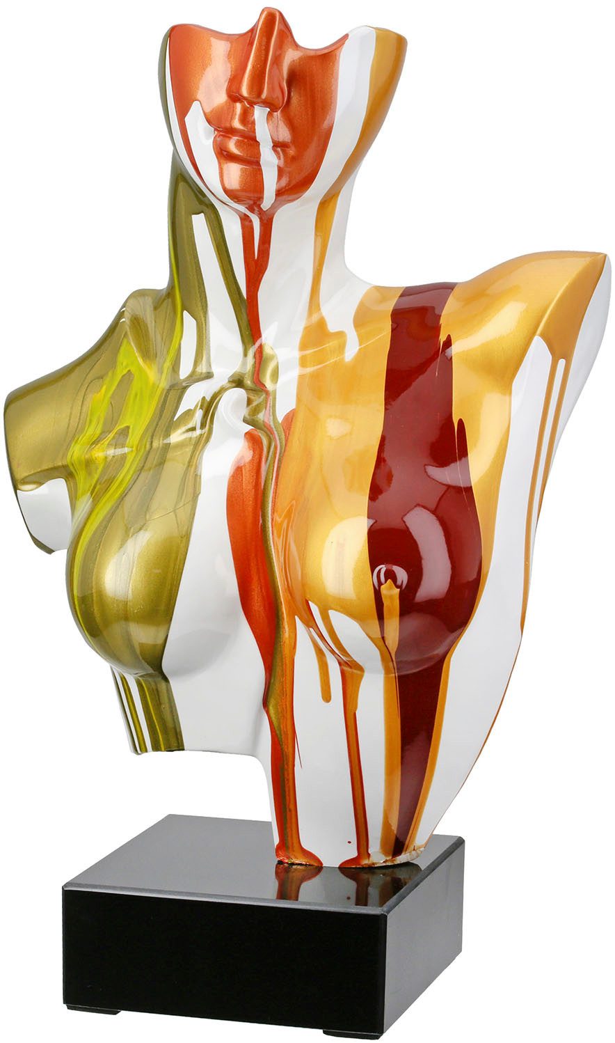 Casablanca by Gilde Dekoobjekt Skulptur Frau Bella mehrfarbig H. 52 cm (1 S günstig online kaufen