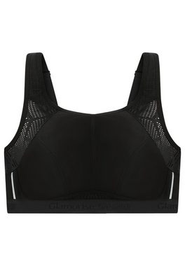 GLAMORISE Sport-BH Atmungsaktiver Mesh-Sport-BH