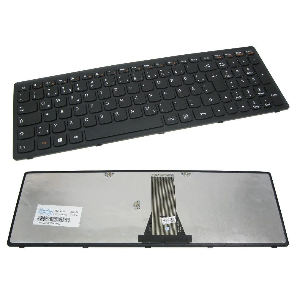 Trade-Shop Ersatzteil passend für IBM Lenovo PK130YB3A19, V-136520SK1-GR Tastatur (Tastenbelegung: Deutsch, QWERTZ / Farbe: Schwarz)