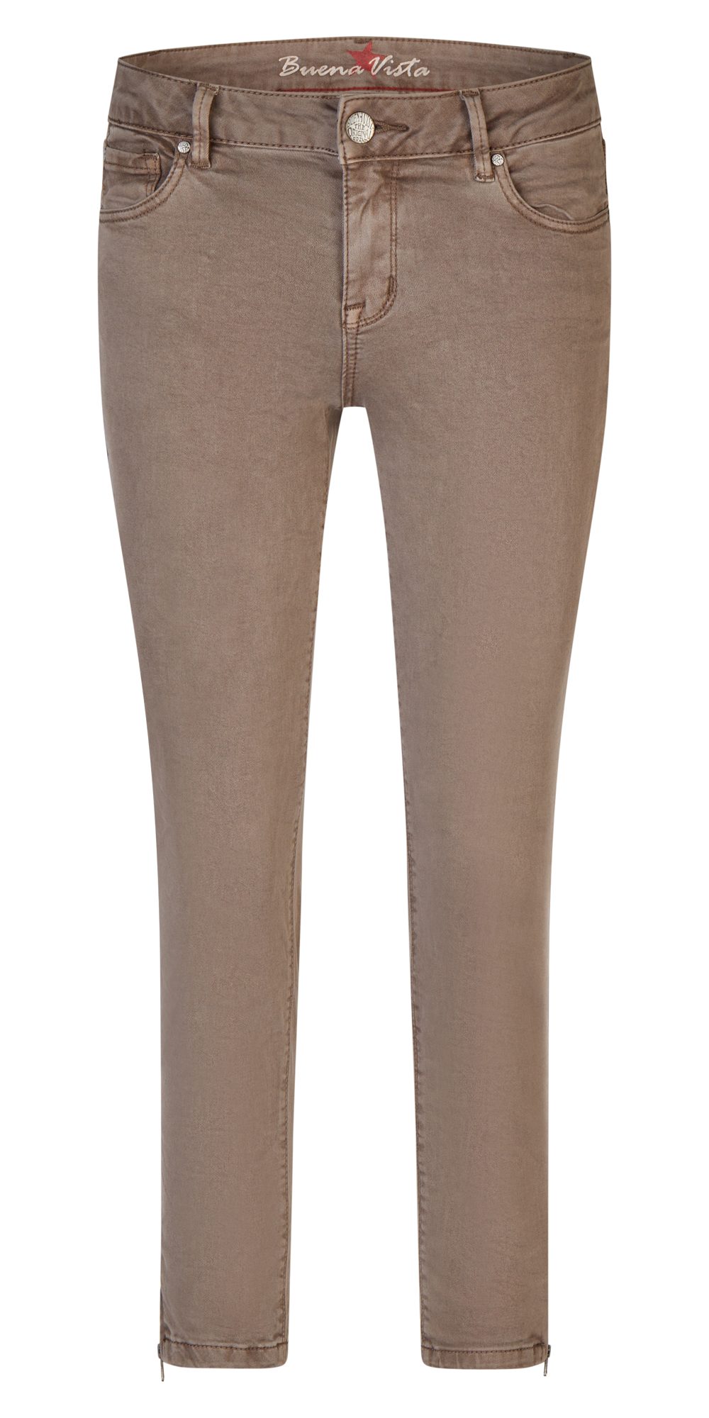 Buena Vista Stretch-Jeans BUENA VISTA ITALY V 7/8 stone 888 B5311 4141 MW.5902 - Stretch Twill