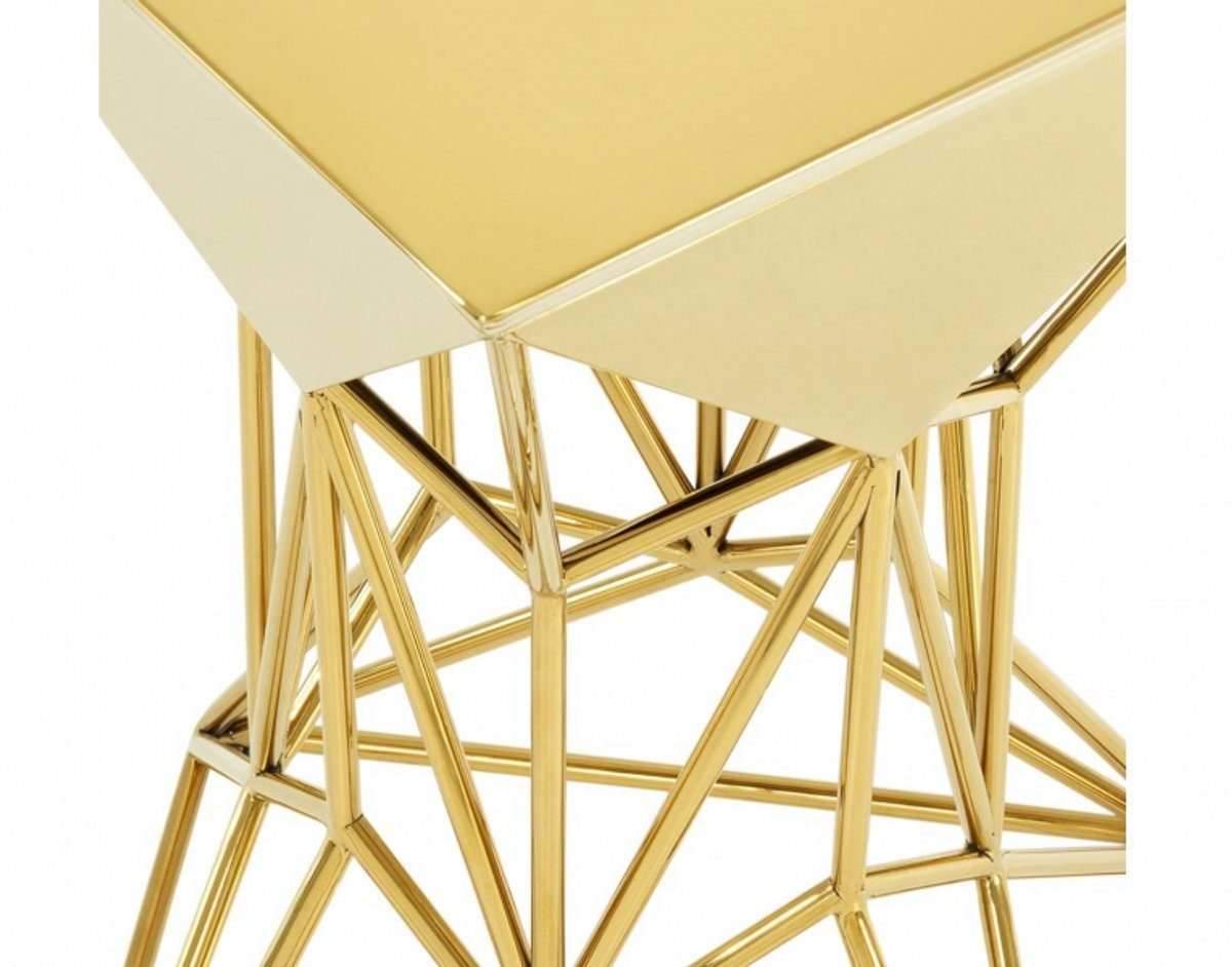 Casa Padrino Beistelltisch 36 Gold - Tisch x Luxus Designer Luxus Deco H. Beistelltisch x Designer 60 cm Art 36