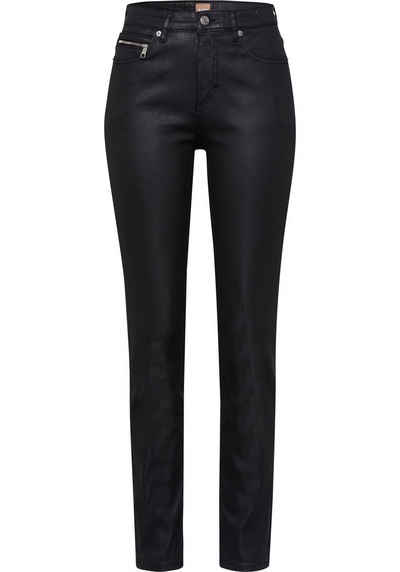 BOSS Slim-fit-Jeans »JACKIE SLIM MR 1.1 10246853 01« in Lederoptik