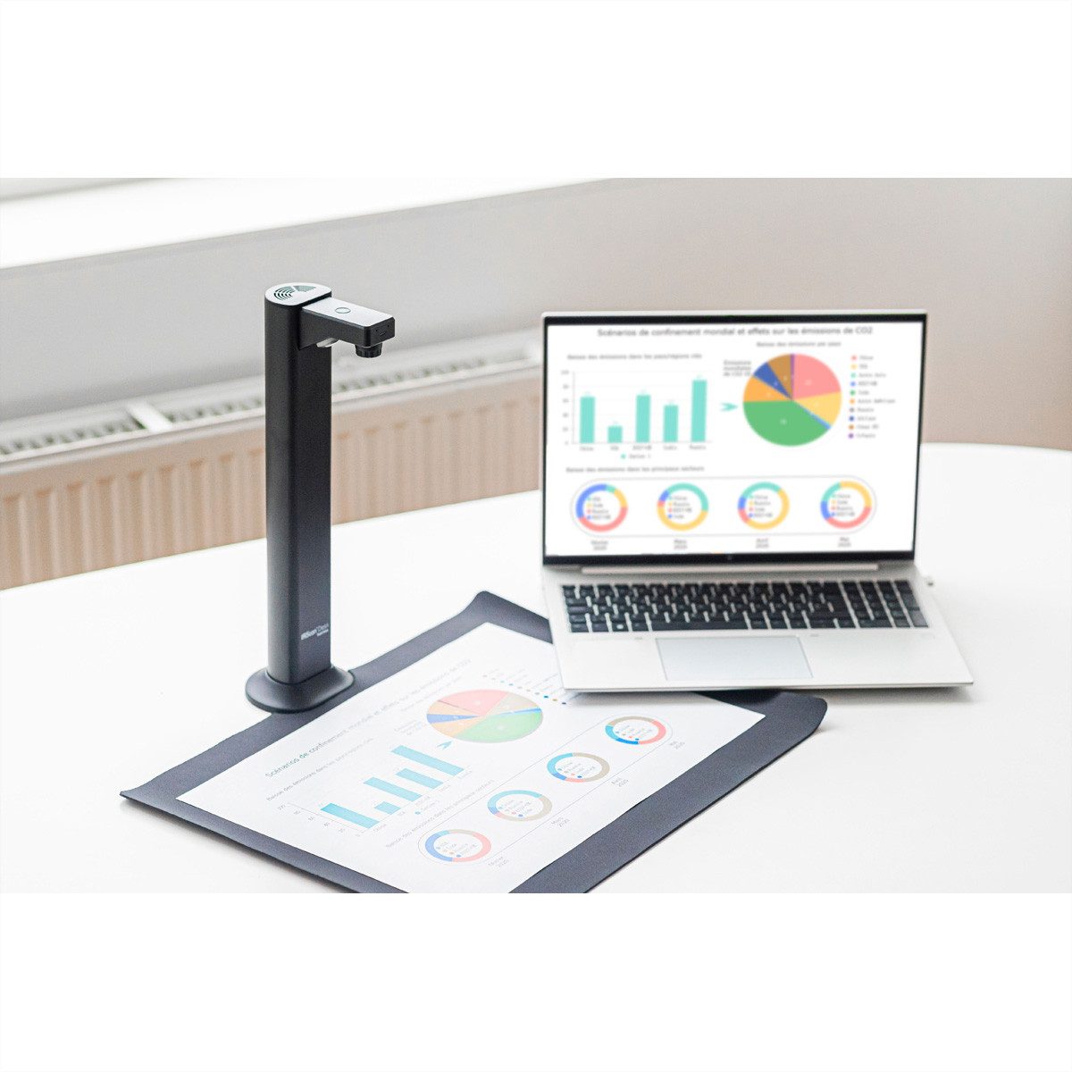 Iris by Canon IRIScan Desk 7 Business A3 Dokumentenscanner Scanner, (Mobiler Desktop-Kamerascanner, 464416) – Bild 5 von 5