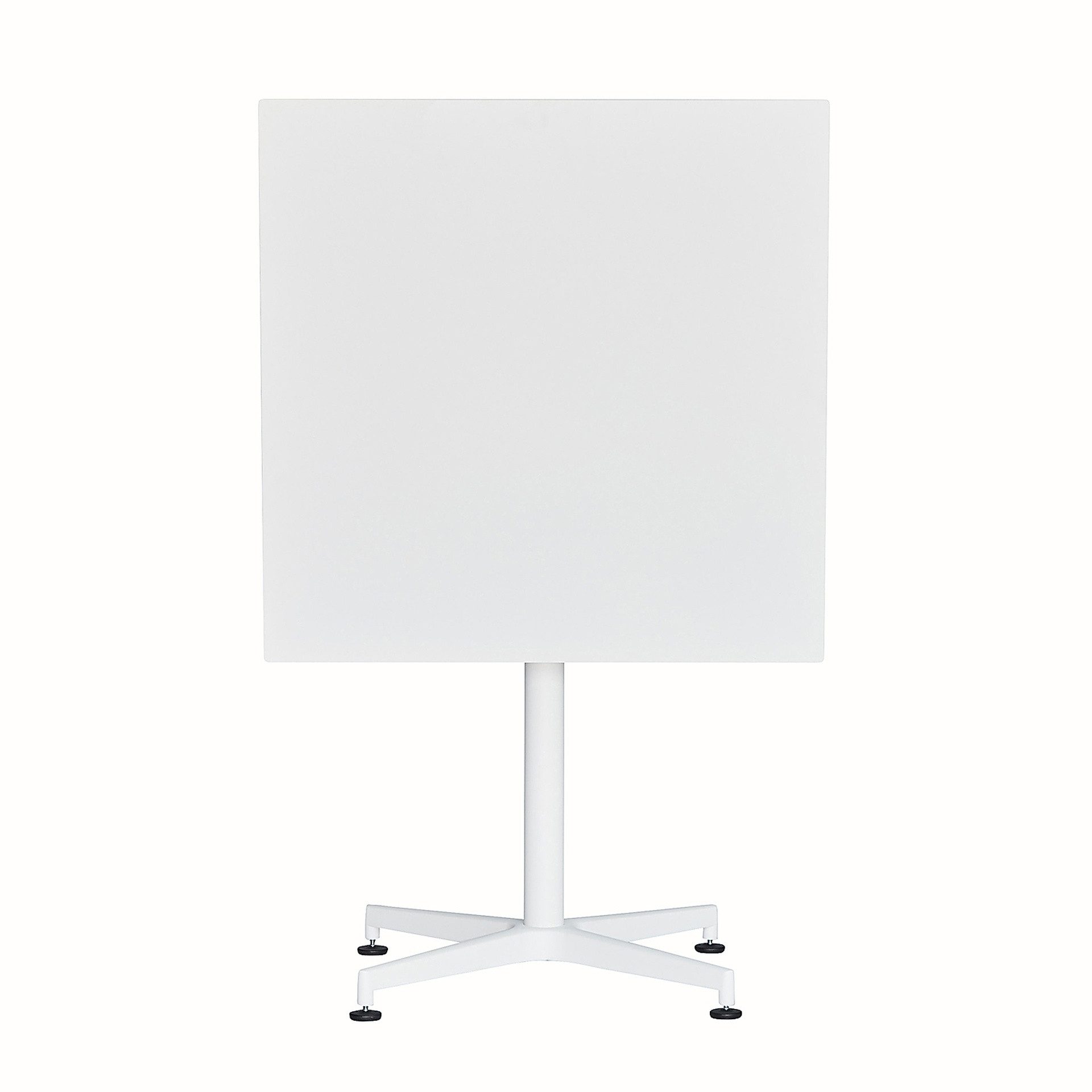 Fiam Esstisch Vega aus Aluminium, Weiß, Geeignet für 4 Personen