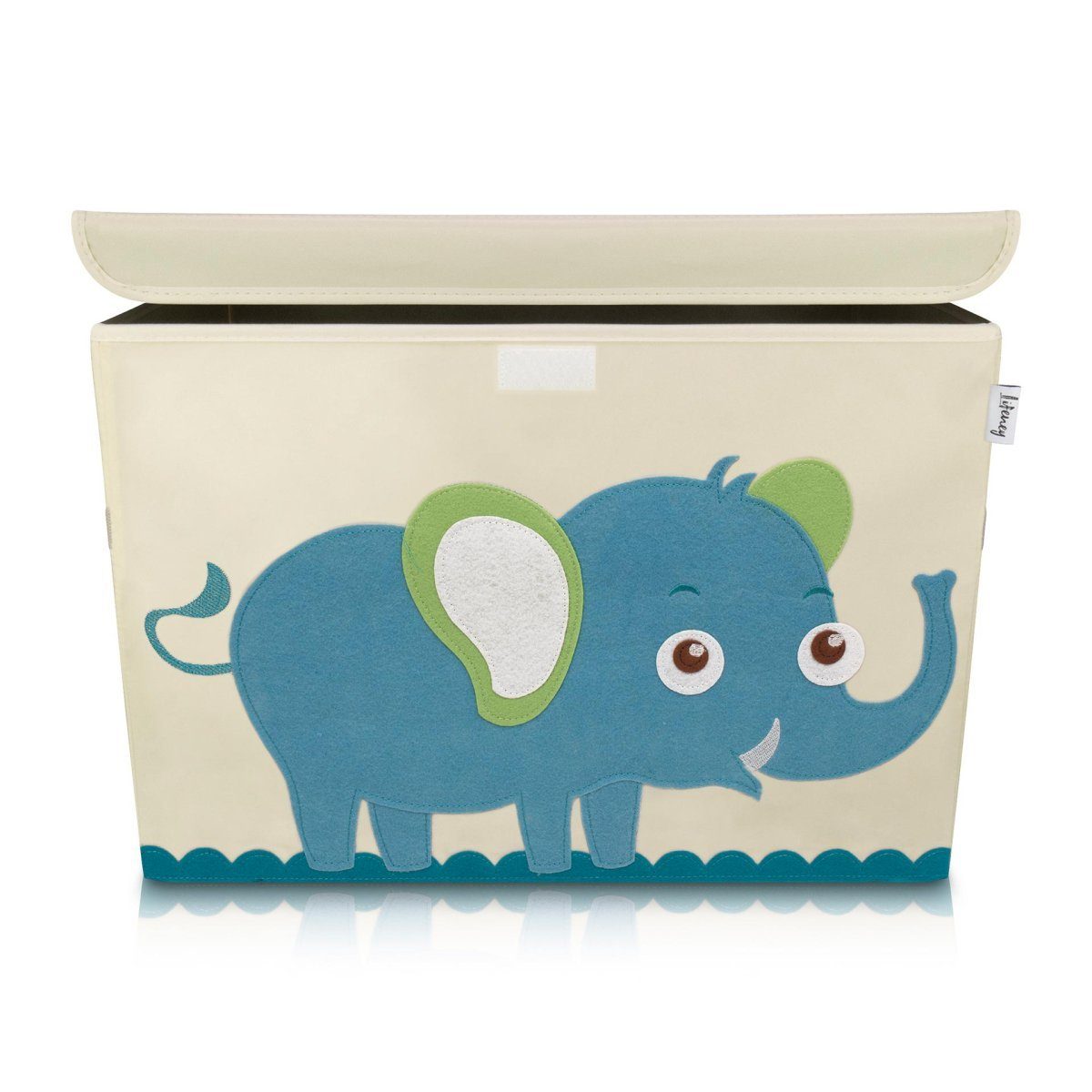 Lifeney Faltbox Aufbewahrungsbox mit Deckel Elefant, günstig online kaufen
