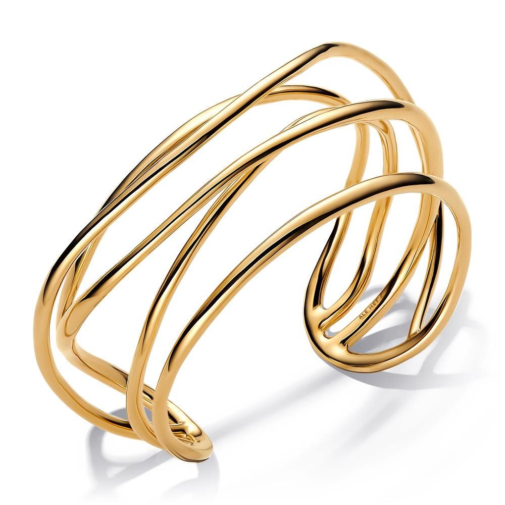Armband Mehrsträngiger Armreif für Damen, IP Gold von PANDORA Essence
