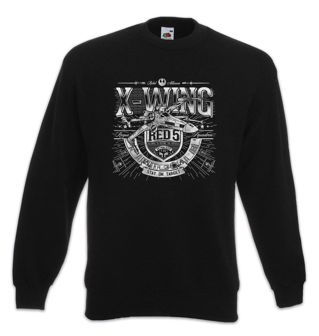 Sweatshirt Red Five 5 Rebel Pilot Sweatshirt Force Luke Star Alliance Sci-Fi