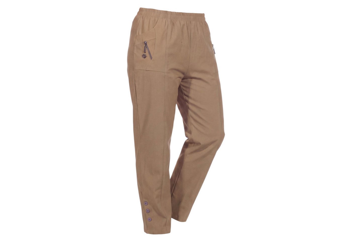 Cherry Berry Schlupfhose Schlupfhose für Damen Übergangshose mit leichtem Thermofleece auch in großen Größen erhältlich, innen leicht angeraut