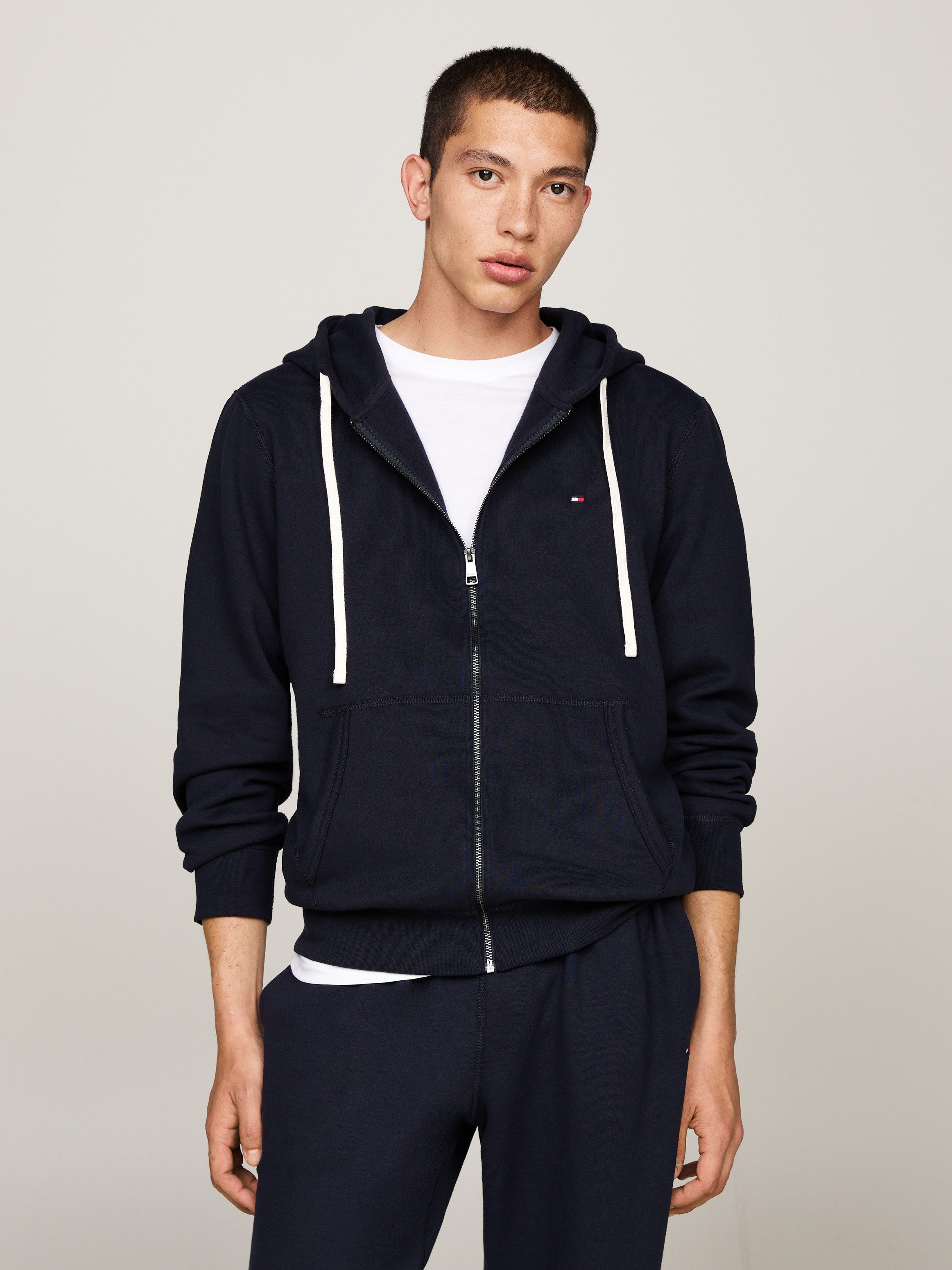 Tommy Hilfiger Kapuzensweatjacke ESSENTIAL FLEECE ZIP günstig online kaufen