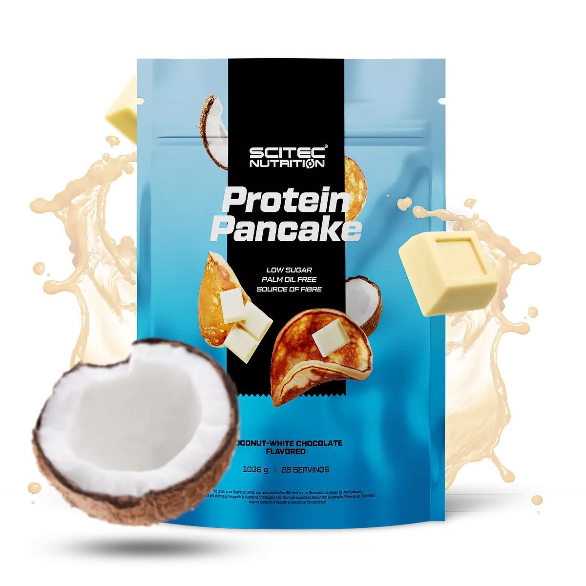Scitec Nutrition Scitec Protein Pancake 1036g - Kokosnus Weiße Schokolade Pulver, 1036 g, Pulver