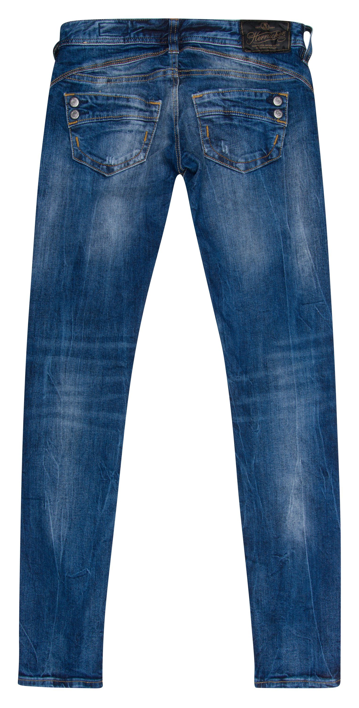 Herrlicher Stretch-Jeans HERRLICHER PIPER Slim Denim Stretch road tested 5650-D9661-642