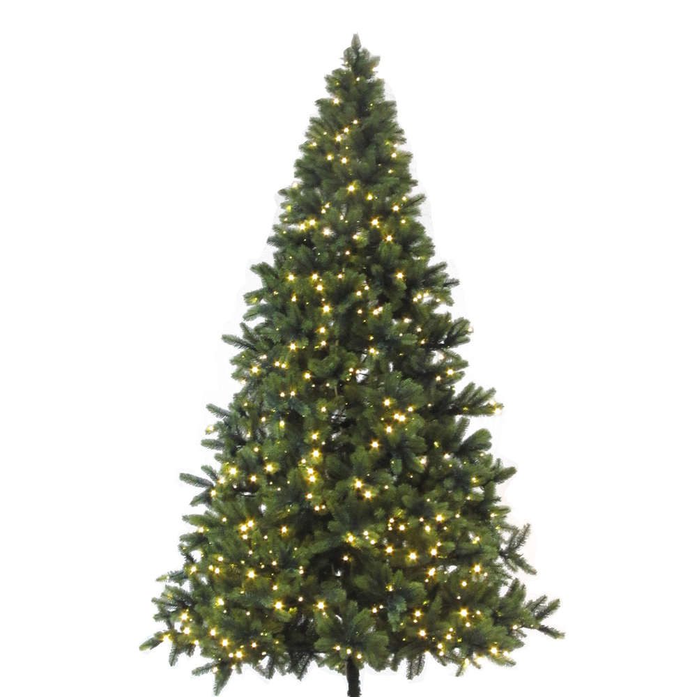 Kunstbaum Künstlicher Tannenbaum mit Ständer. Weihnachtsbaum 120cm mit 150 LEDs, Gasper