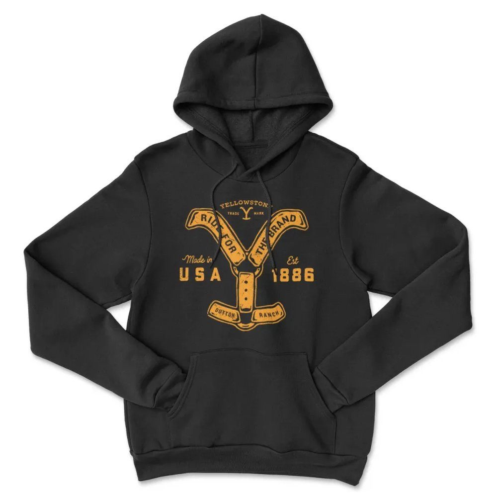 yellowstone Hoodie Ride For The Brand Hoodie