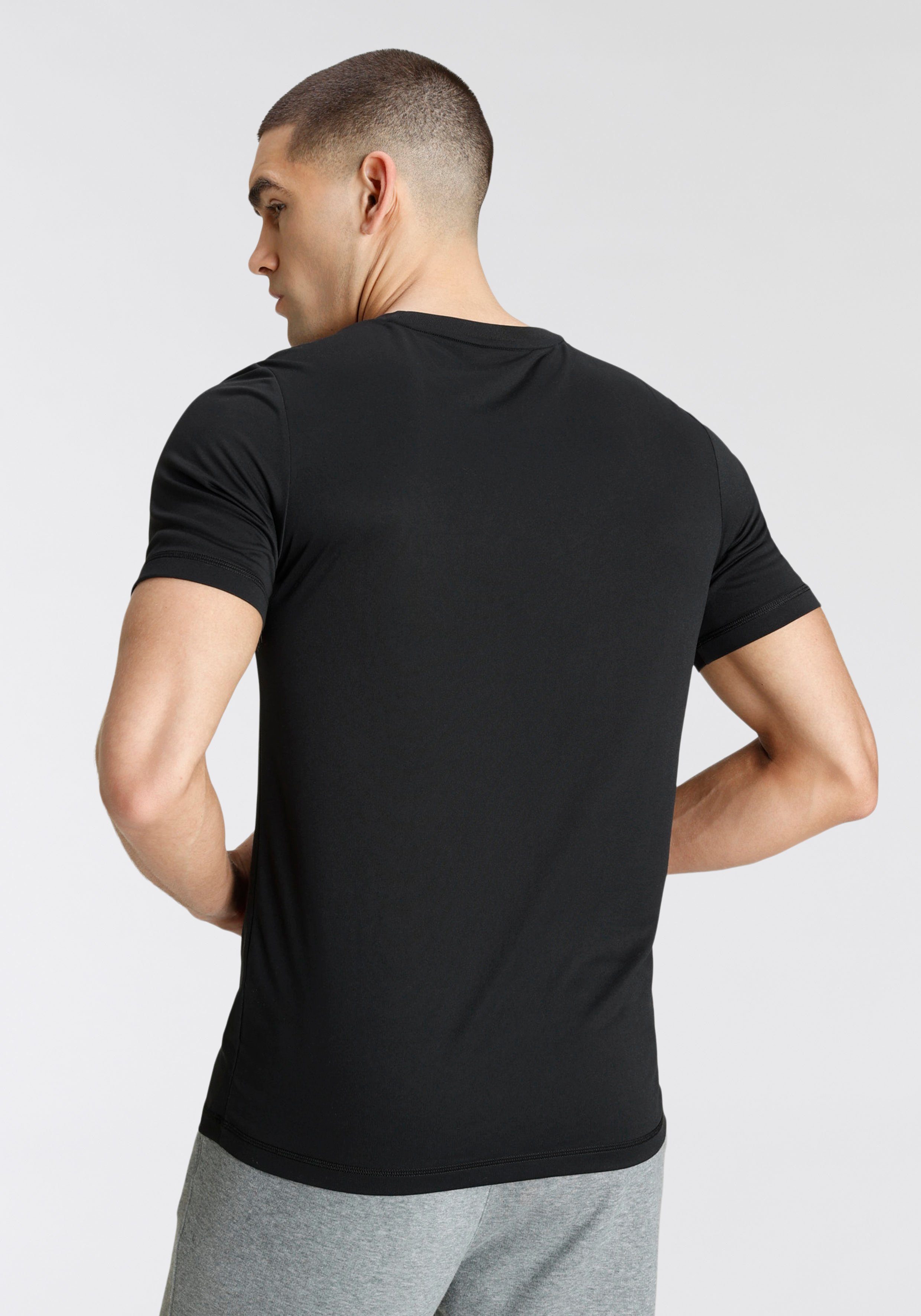 PUMA T-Shirt ACTIVE SMALL LOGO TEE sportlicher Stil, Kurzarm, Rundhalsausschnitt