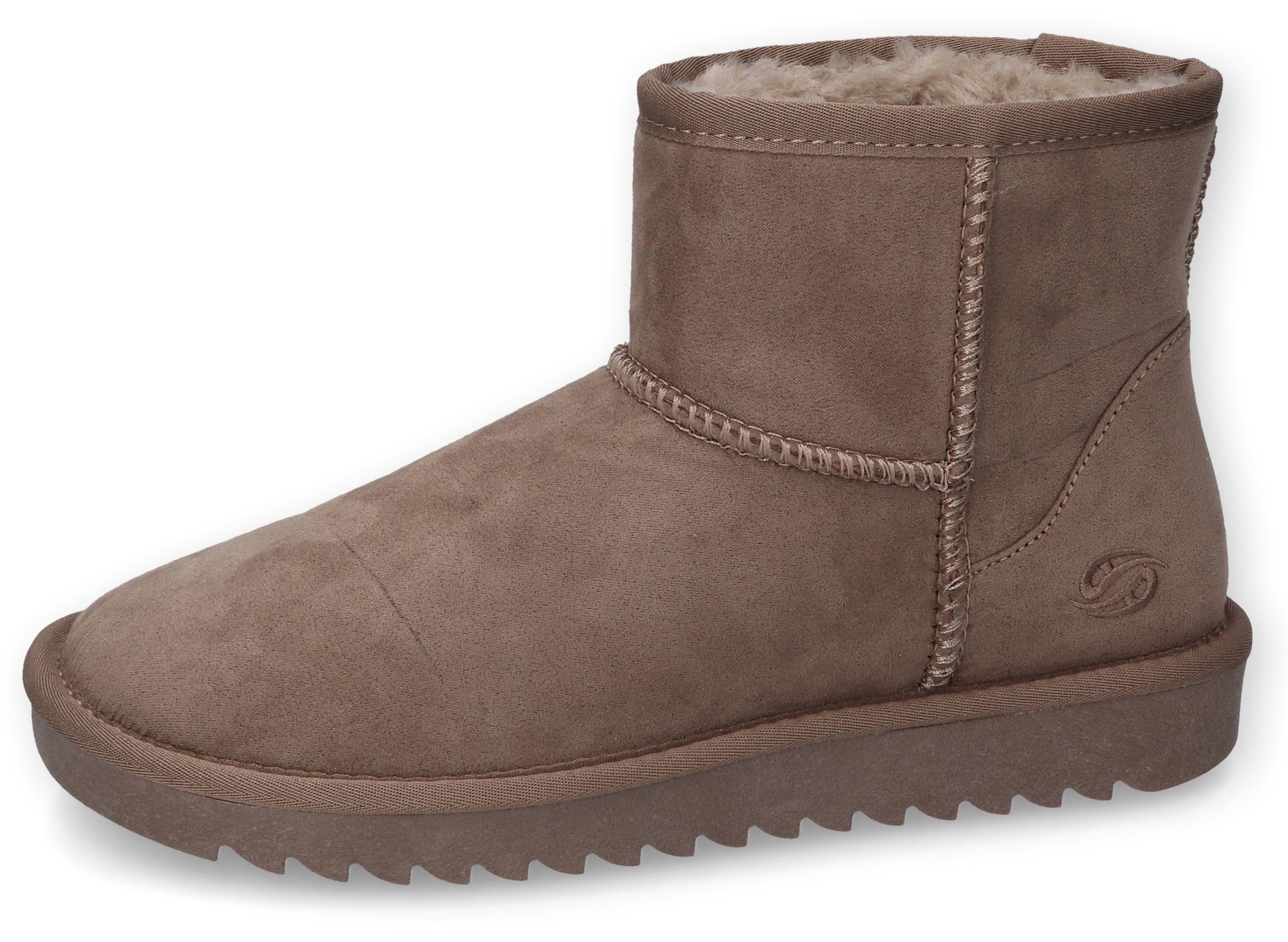 Dockers by Gerli Winterboots mit Warmfutter taupe