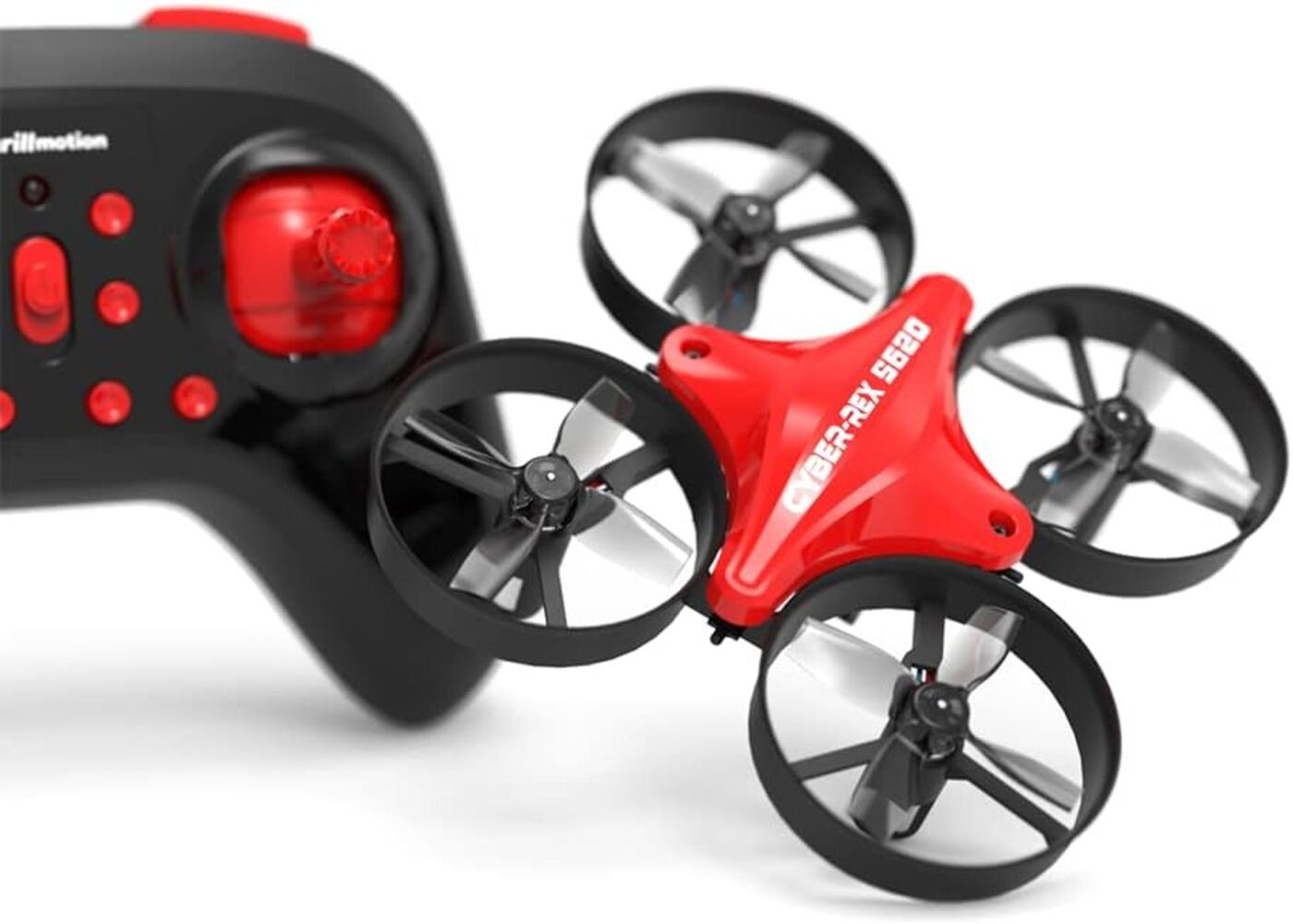 Einem Mini Quadrocoptermit Drohne RC Knopfdruck (mit Drohne) Tiny S620 3D Kinder, und Drohne Spielzeug 2Akkus Hawk Cyber-Rex Höhenhaltung Modus Kopflos für Flip