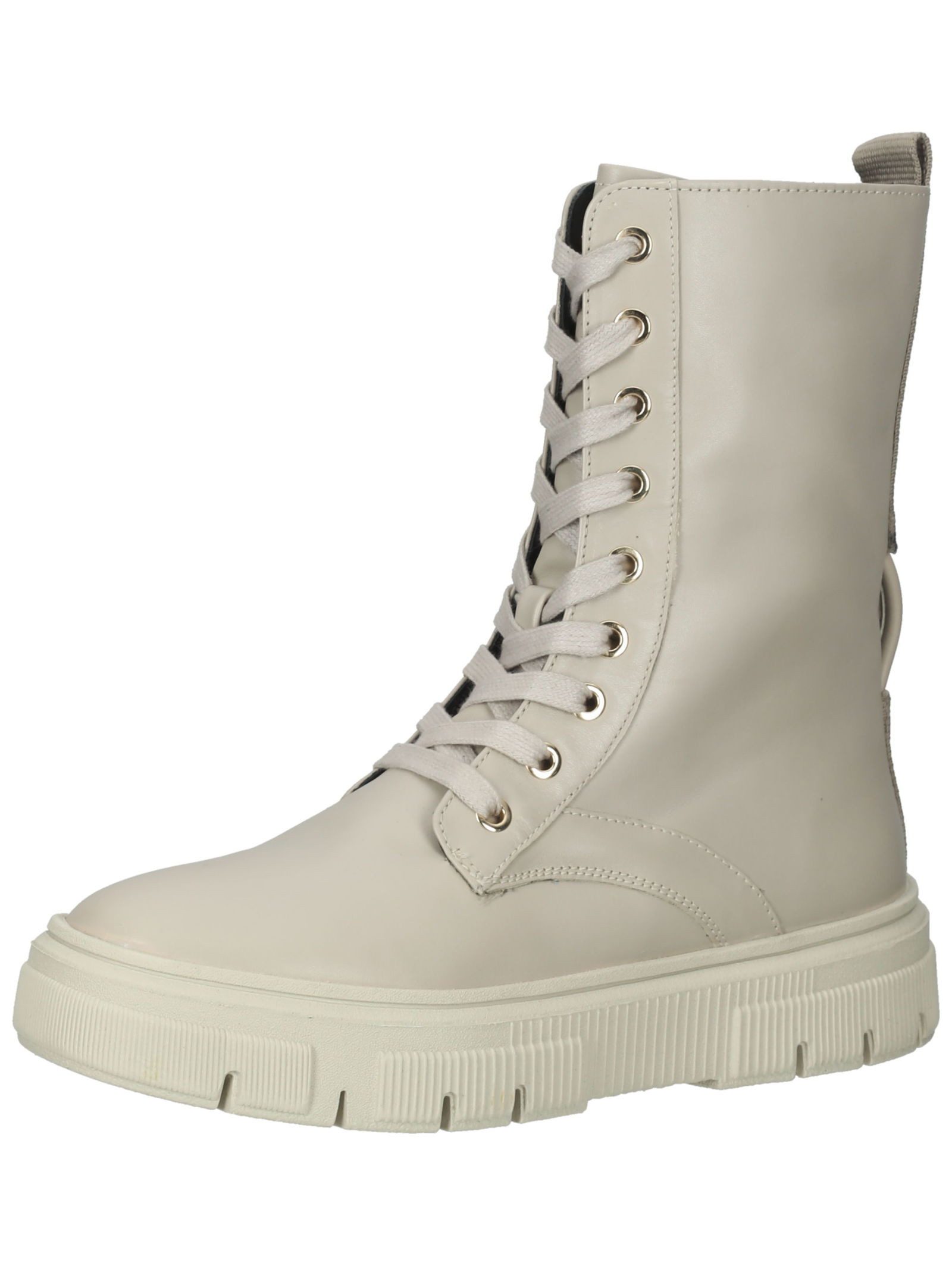 Geox Stiefelette Leder/Textil Schnürstiefelette