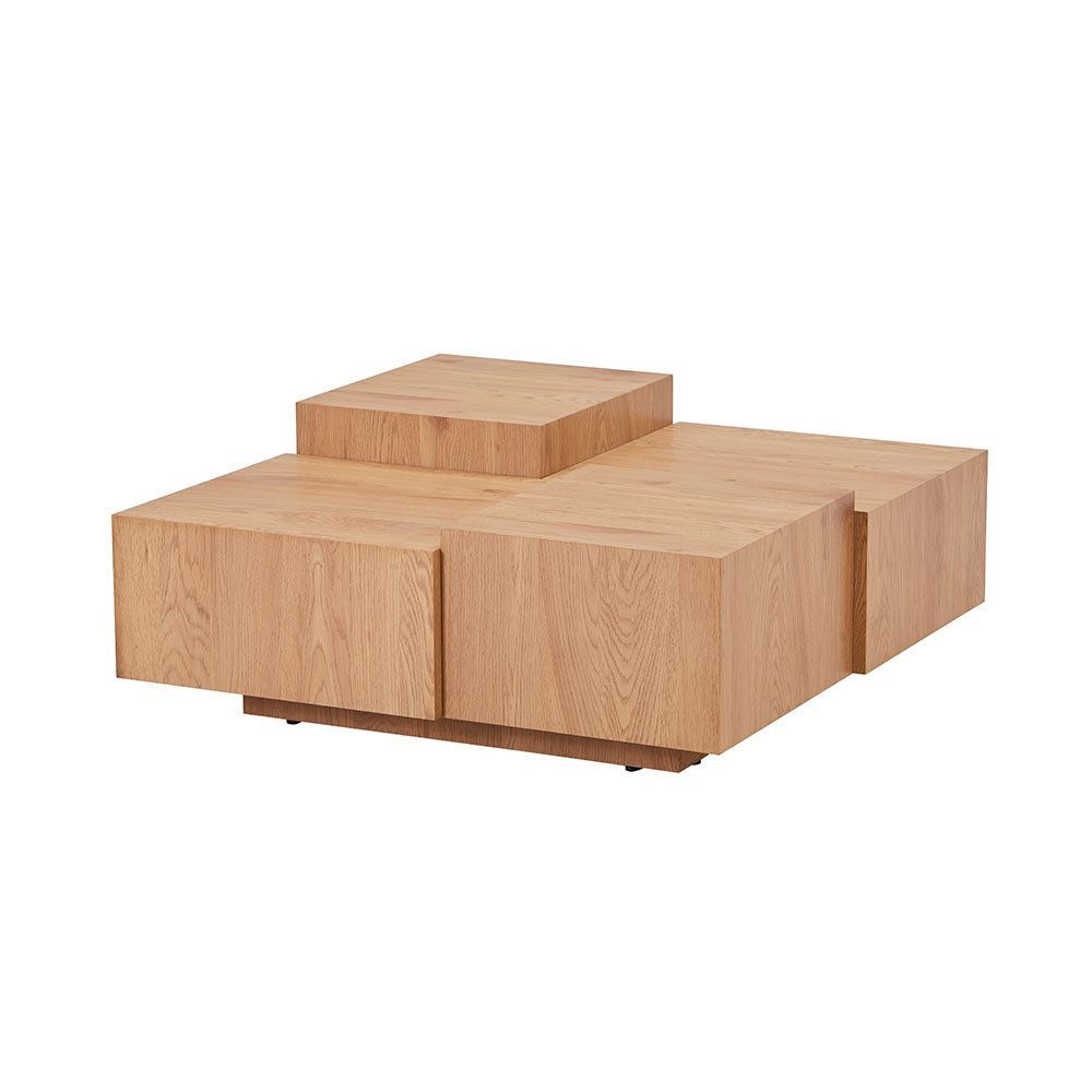 HOME DELUXE Couchtisch NAYELI 96 x 96 x 39 cm, höhenverstellbar I Sofatisch günstig online kaufen