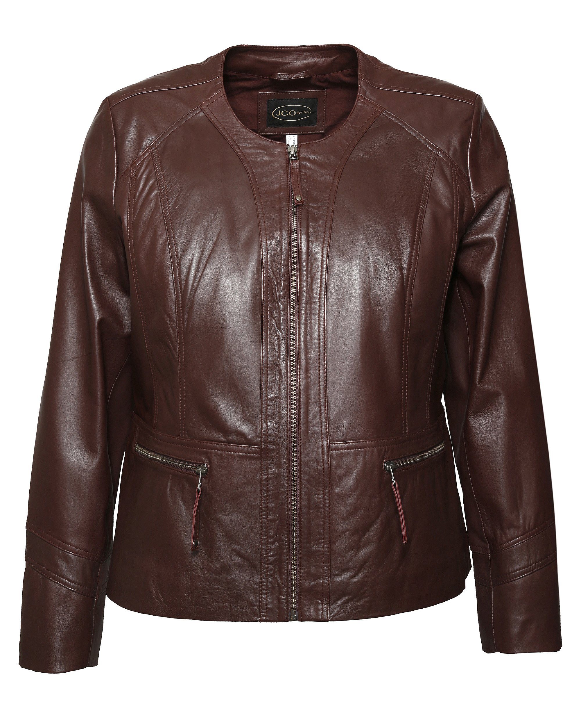 JCC Bikerjacke 731-II oxblood | Übergangsjacken