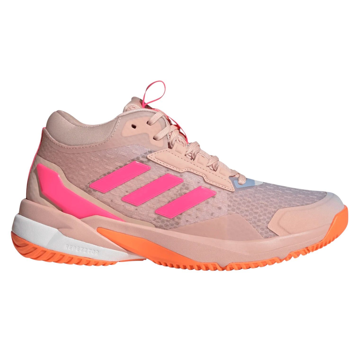 adidas Performance Hallen-Indoorschuhe CrazyFlight 6 Mid rosa/pink/orange Damen Badmintonschuh