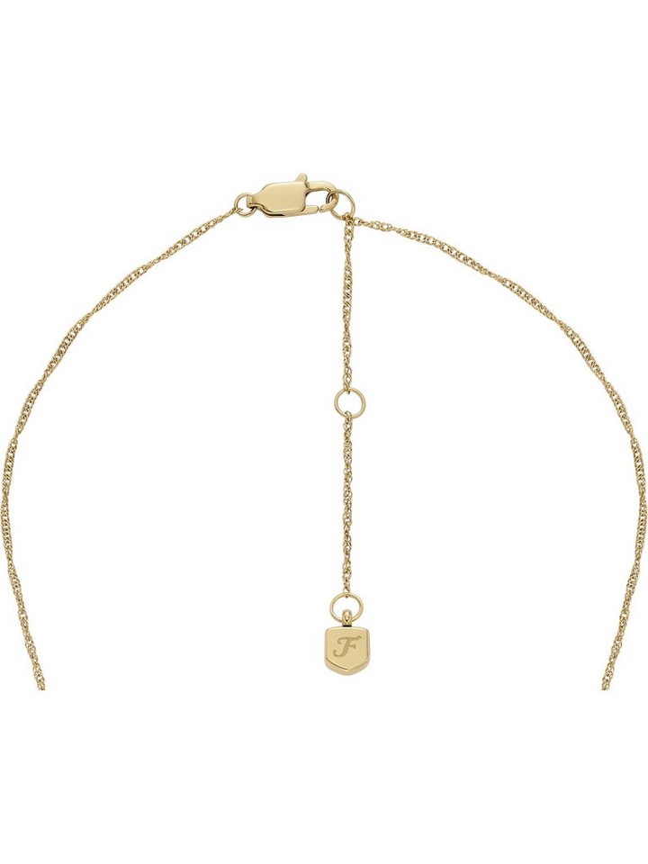 Fossil Collier Fossil Damen-Kette Edelst... Fossil Collier Fossil Damen-Kette Edelst...