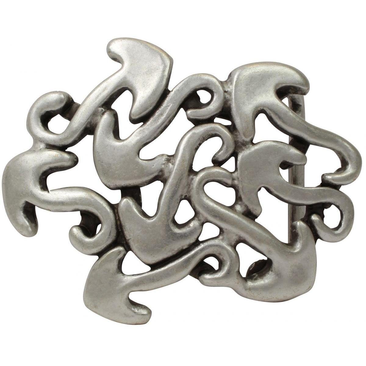 Gürtelschnalle Anclas 4,0 cm - Buckle Wechselschließe Gürtelschließe 40mm - Gürtel bi