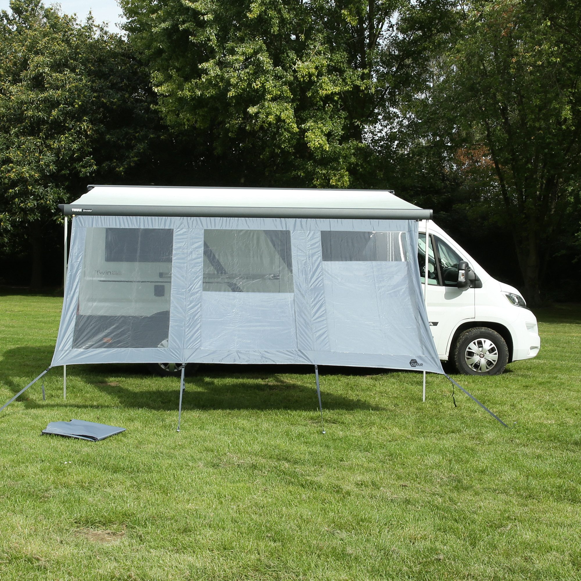 yourGEAR Vorzelt your GEAR Panorama Wall 2,8 x 2 m Vorderwand Sonne Wind Regen Schutz, Personen: 0