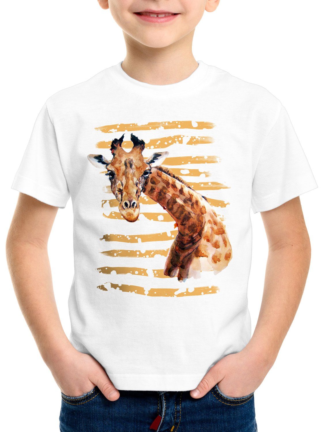 style3 T-Shirt Giraffe safari zoo afrika sommer