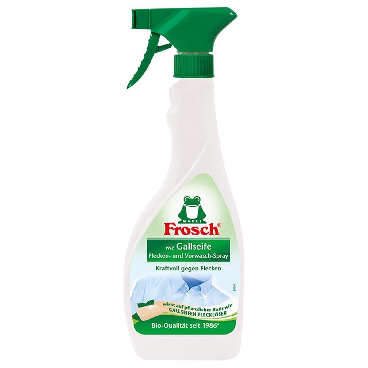 FROSCH Frosch wie Gallseife Fleck-Entferner und Sprühfl Vorwasch-Spray ml Fleckentferner 500