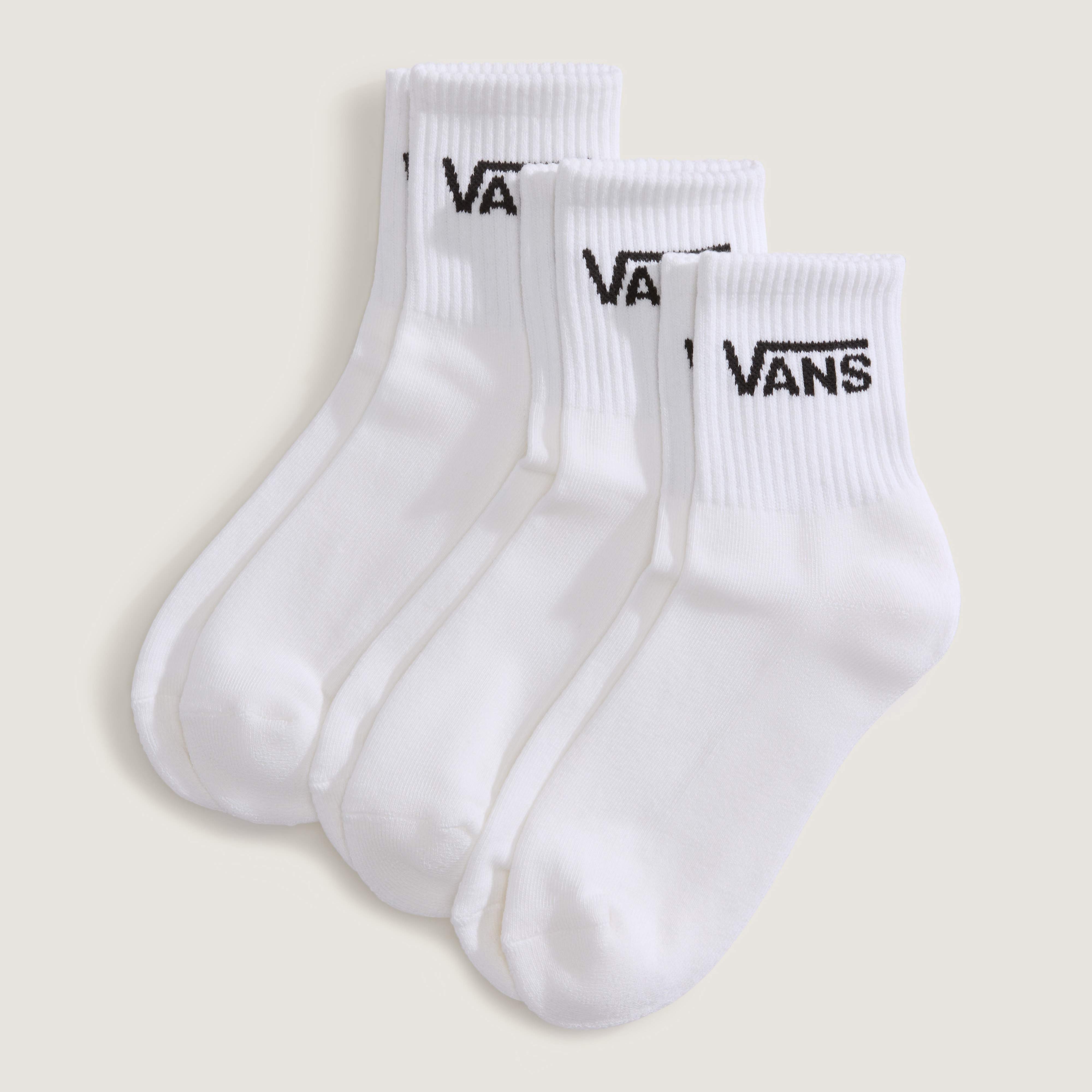 Vans Socken CLASSIC HALF CREW 3er Pack (3-Paar) für sportive Aktivitäten, sportlicher Stil, weiches Material