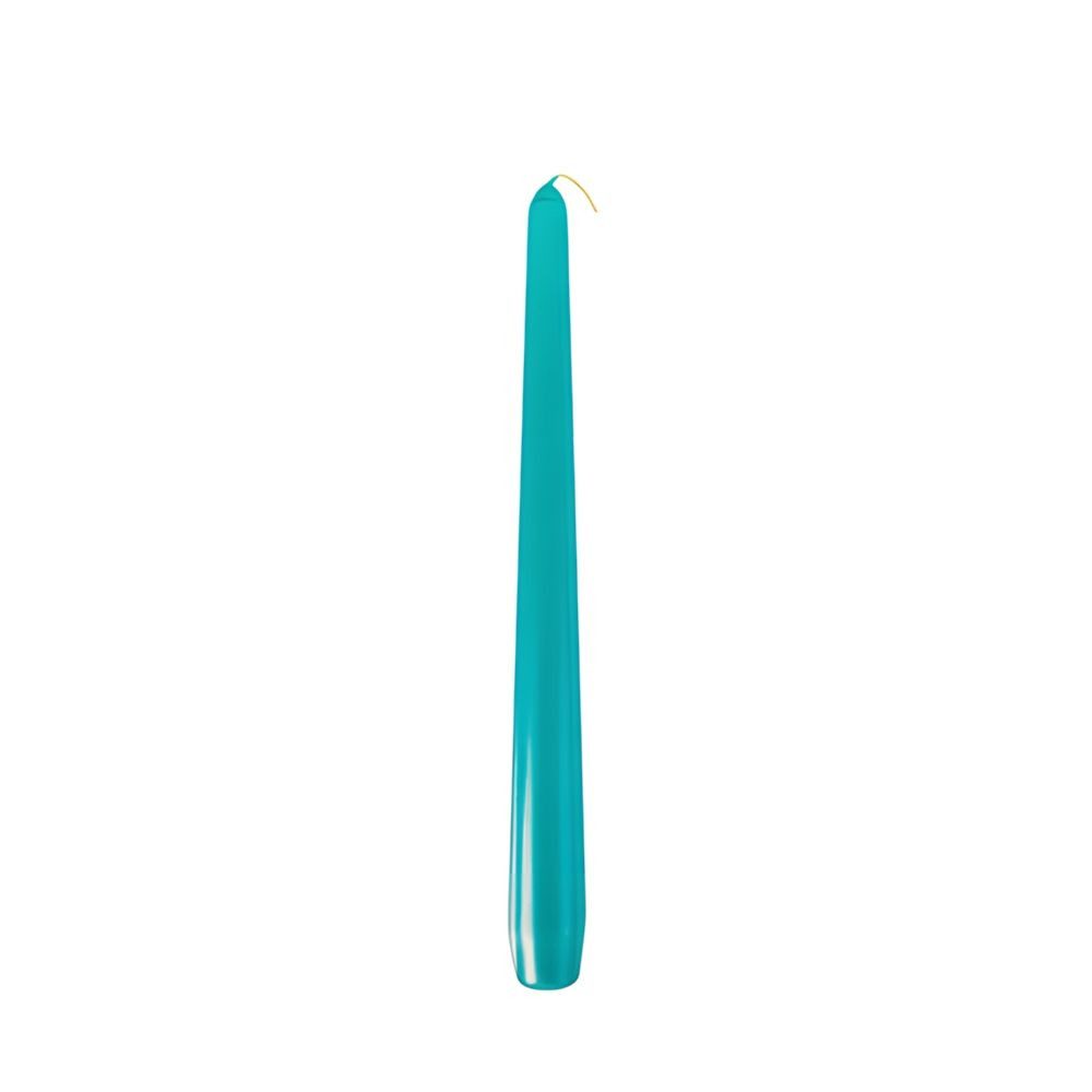 PAPSTAR Spitzkerze Leuchterkerzen Ø 2,2 cm, 25 cm türkis 50 Stk