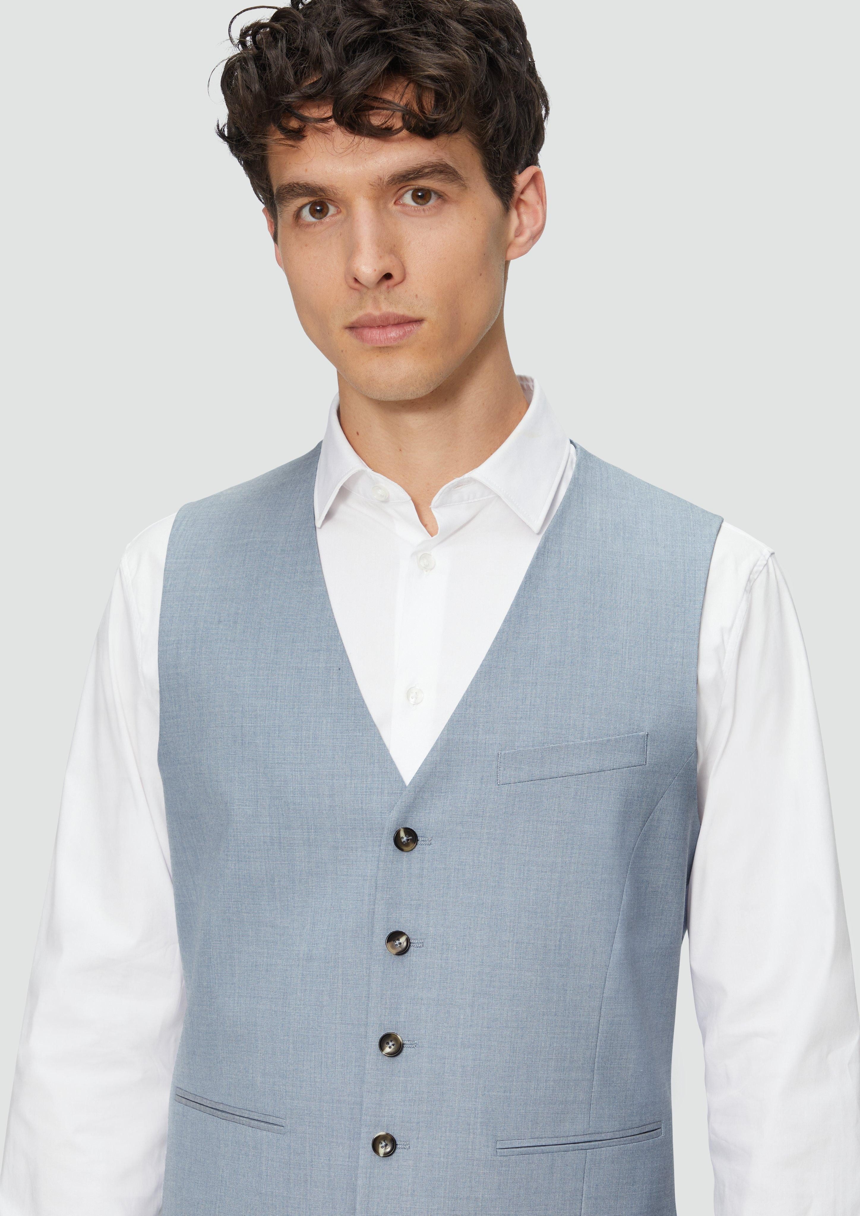 s.Oliver BLACK LABEL Anzugweste s.O Pure: günstig online kaufen