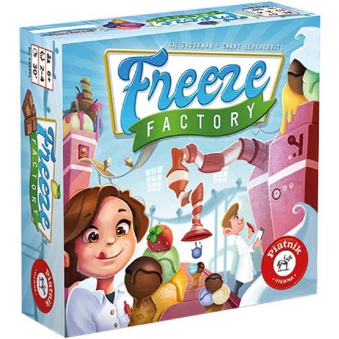 Piatnik Lernspielzeug Piatnik 664991 Freeze Factory Familienspiel