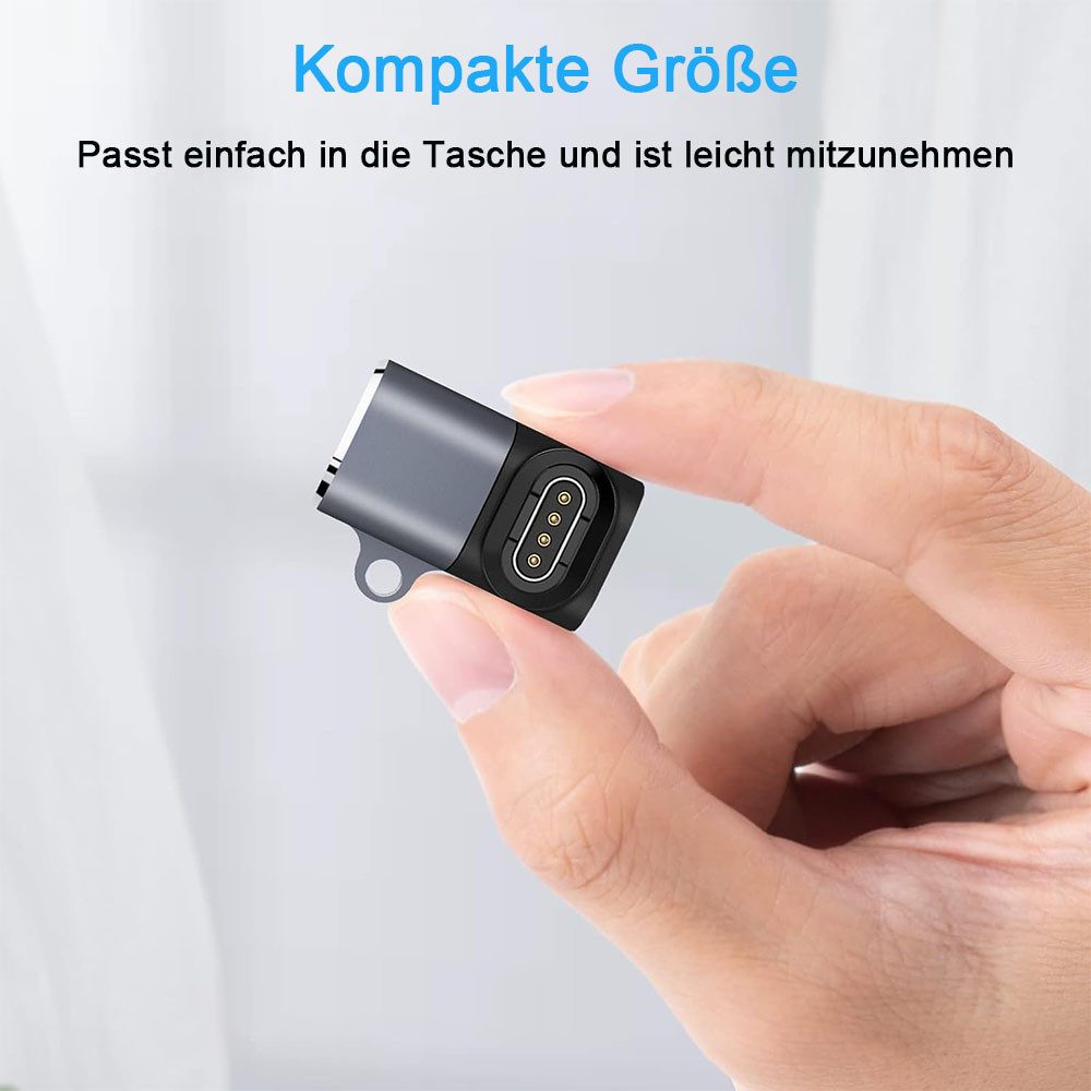 TUWENA Ladeanschluss mit Staub Stecker Kompatibel mit Garmin USB-Ladegerät (2-tlg) – Bild 5 von 5
