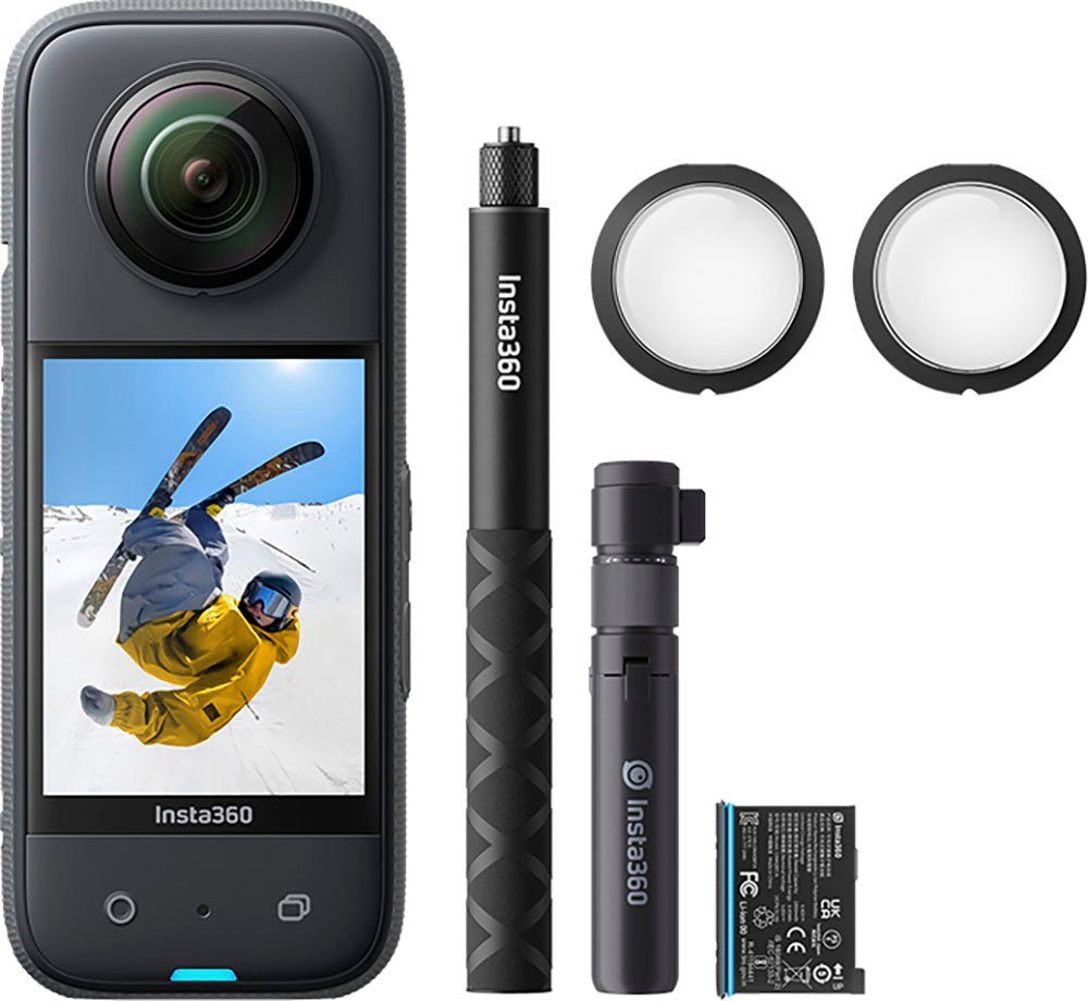 Bluetooth, Camcorder Creator (Wi-Fi) X3 (5,7K, WLAN Insta360 Kit