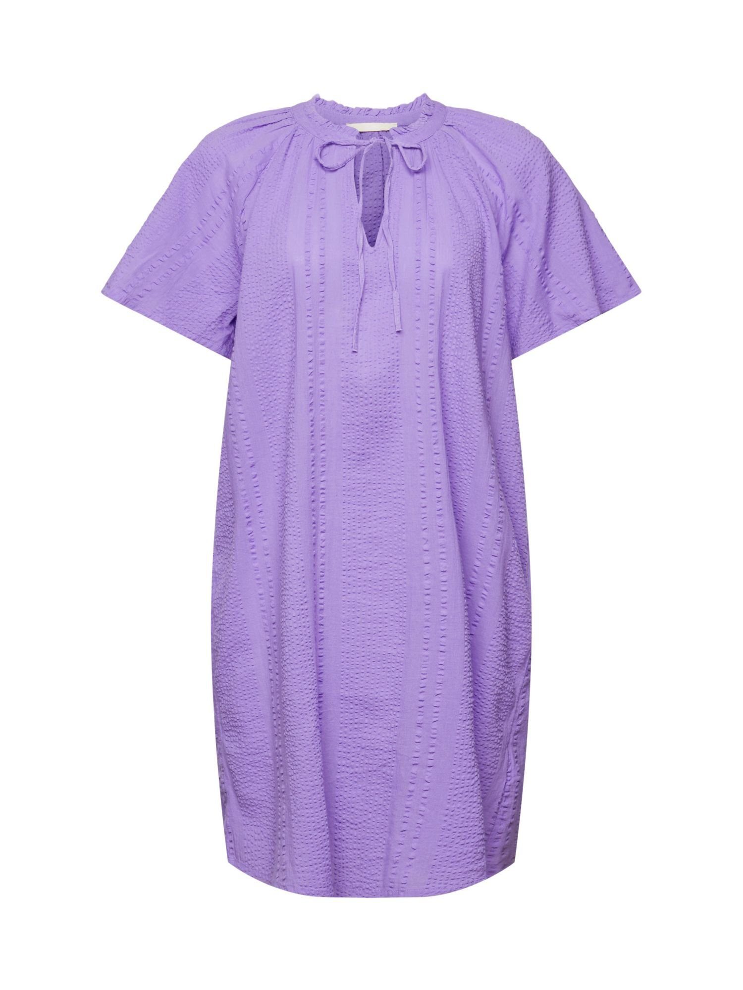 edc by Esprit Minikleid Kleid aus strukturierter Baumwolle, Webstoff aus  reiner Baumwolle