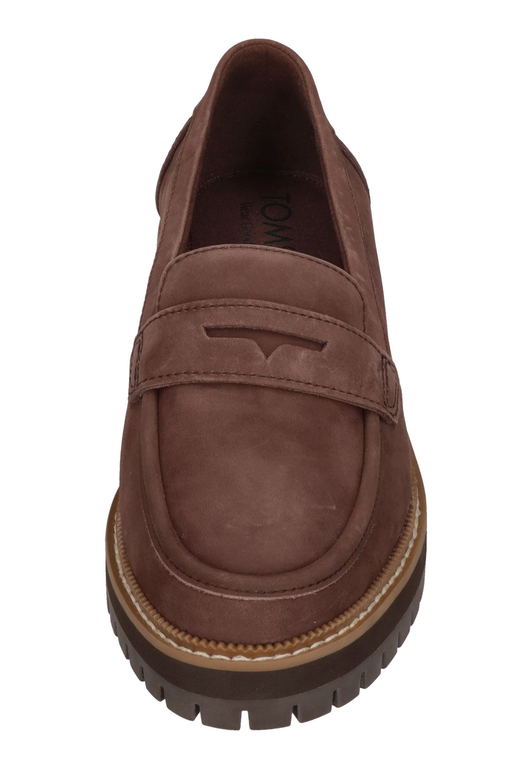 TOMS CARA WIDE Schnürschuh Oak Brown