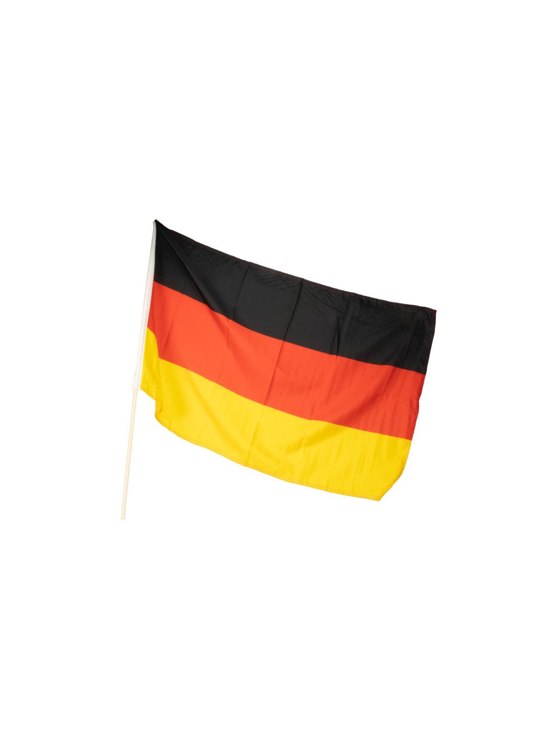 VertriebsArena GmbH Fahne Deutschland Fahne 60x90cm mit Holzstock