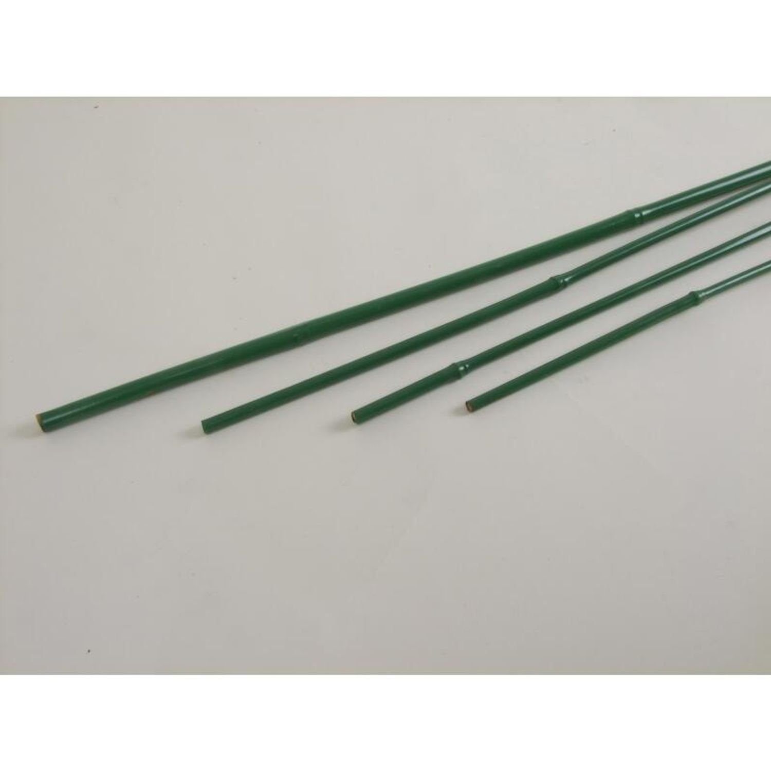 BURI Rankhilfe 24 Stück Blumenstab 120 cm Bambus Pflanzenstütze Halter Rankhilfe