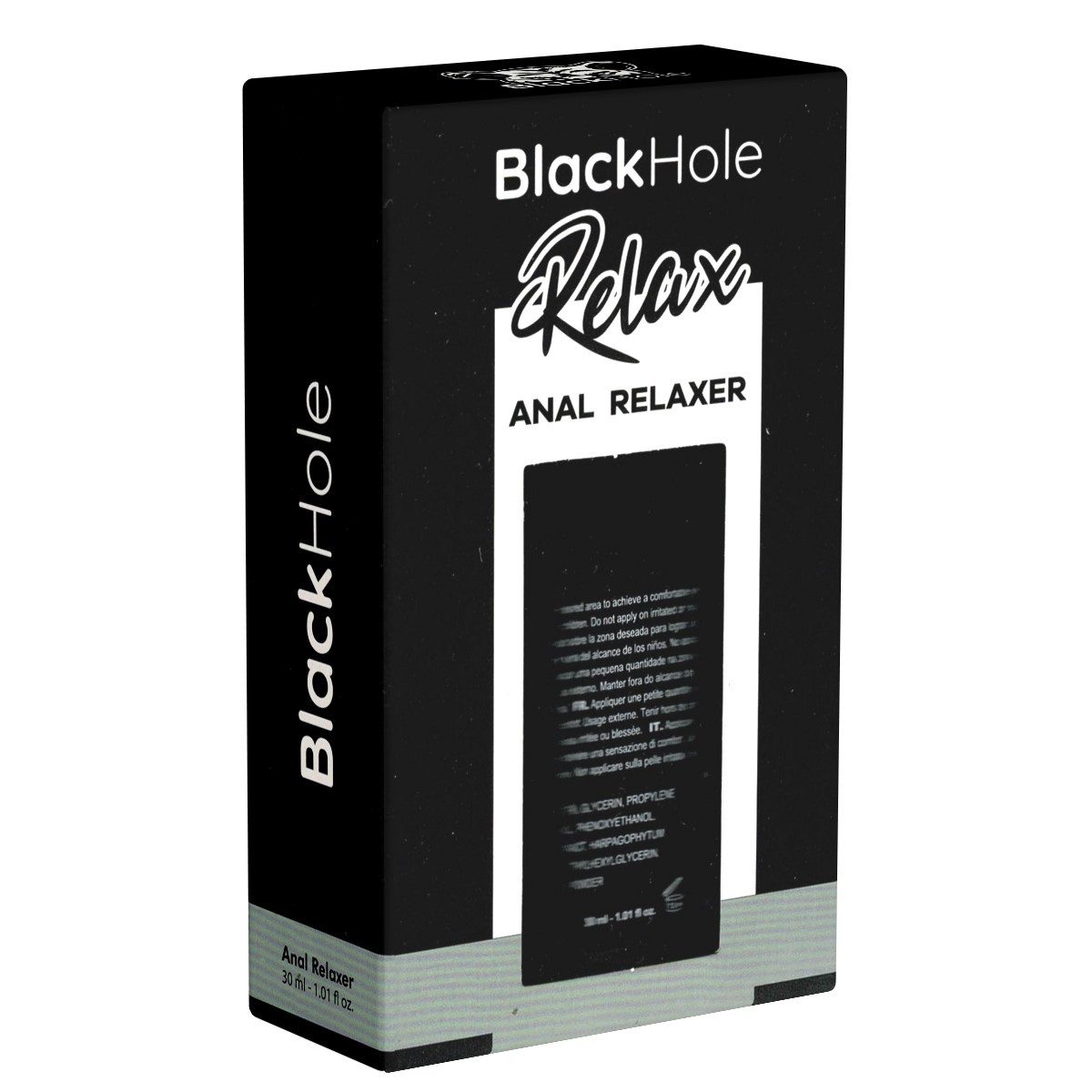 Black Hole Analgleitgel Anal Relaxer Spray, Flasche mit 30ml, 1-tlg., Intimspray für mehr Entspannung beim Analsex