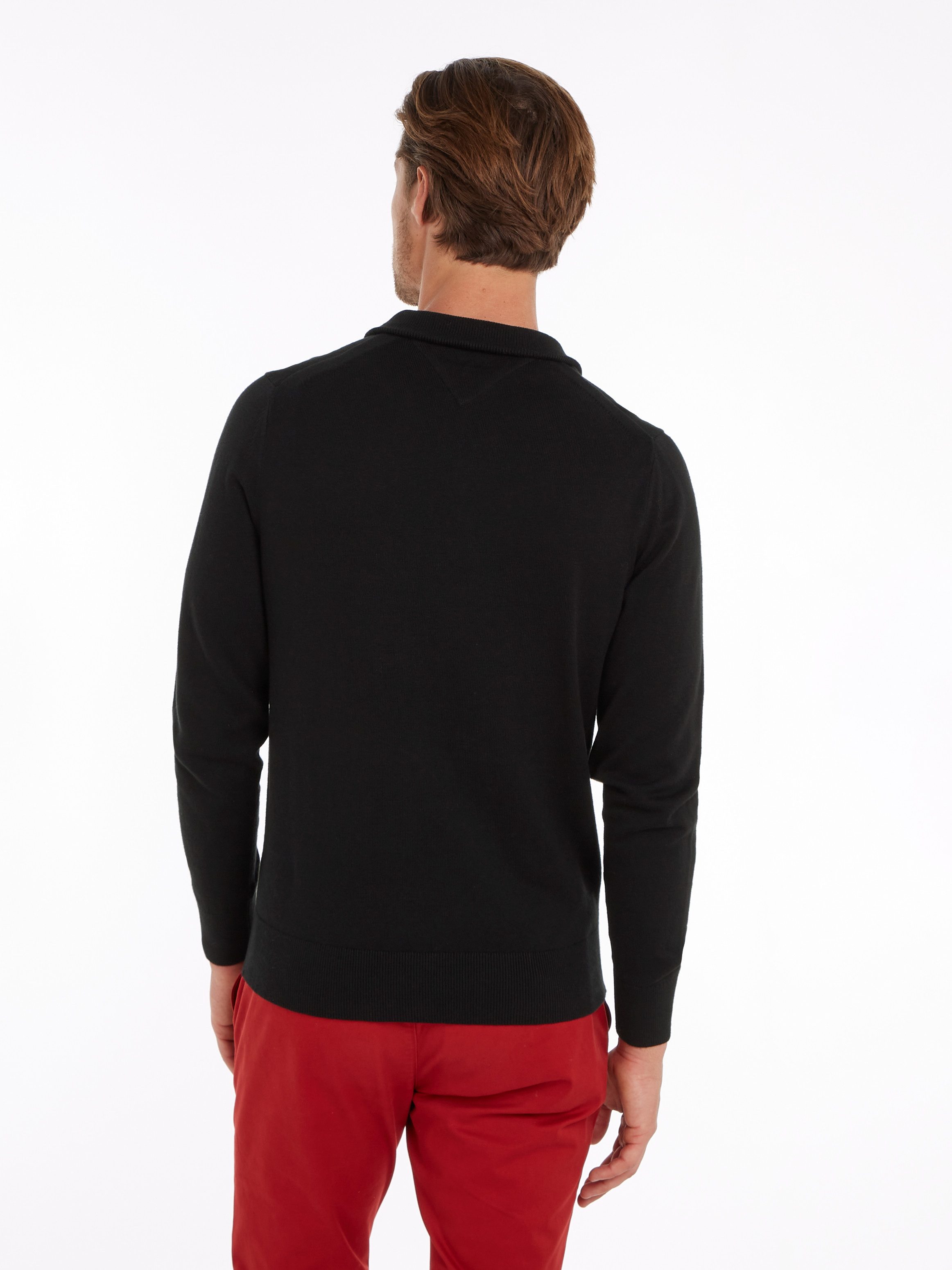 Tommy Hilfiger Troyer PIMA ORG CTN CASHMERE ZIP MOCK