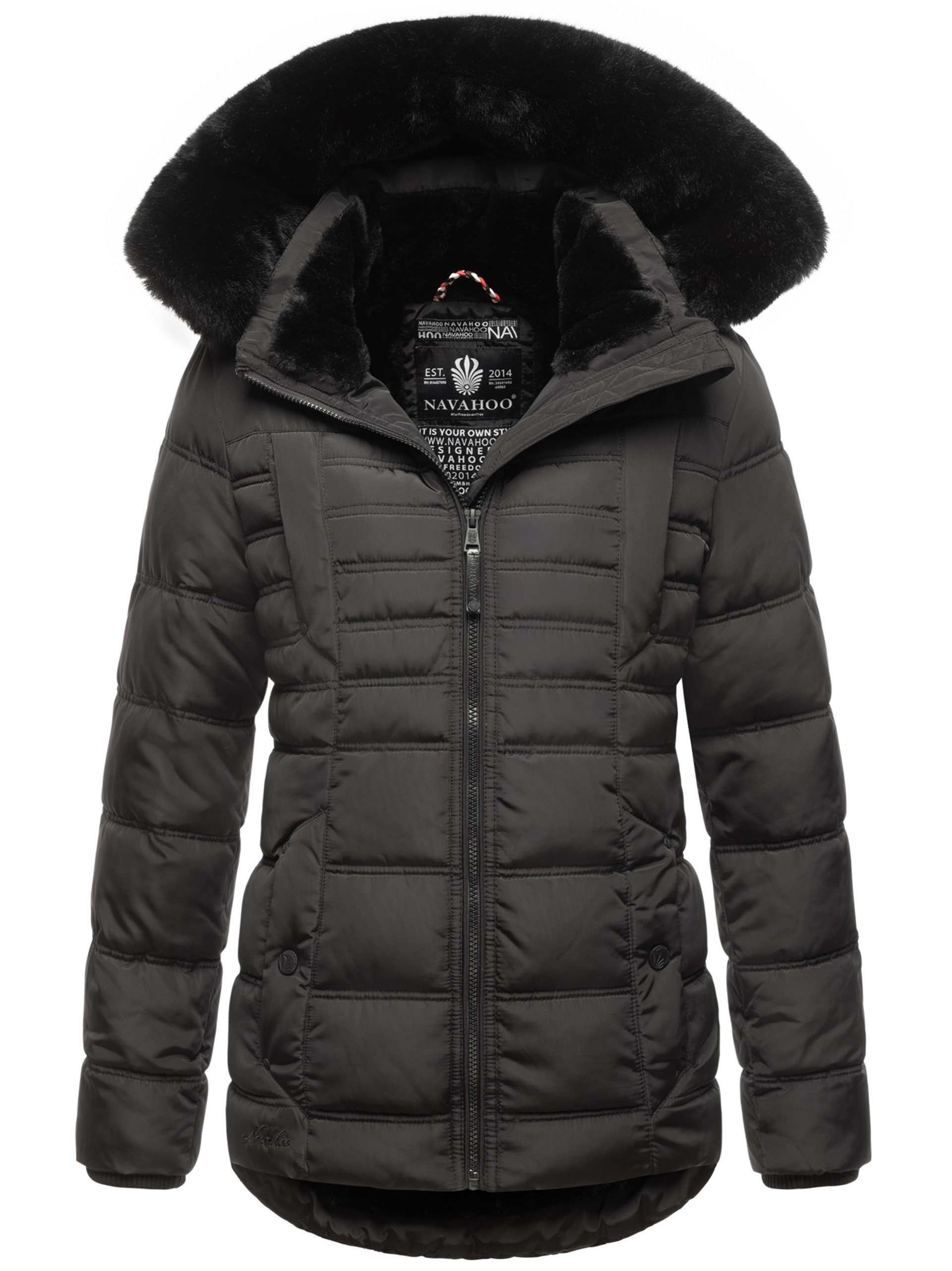 Navahoo Winterjacke Lissandra mit hochwertigem Steppdesign