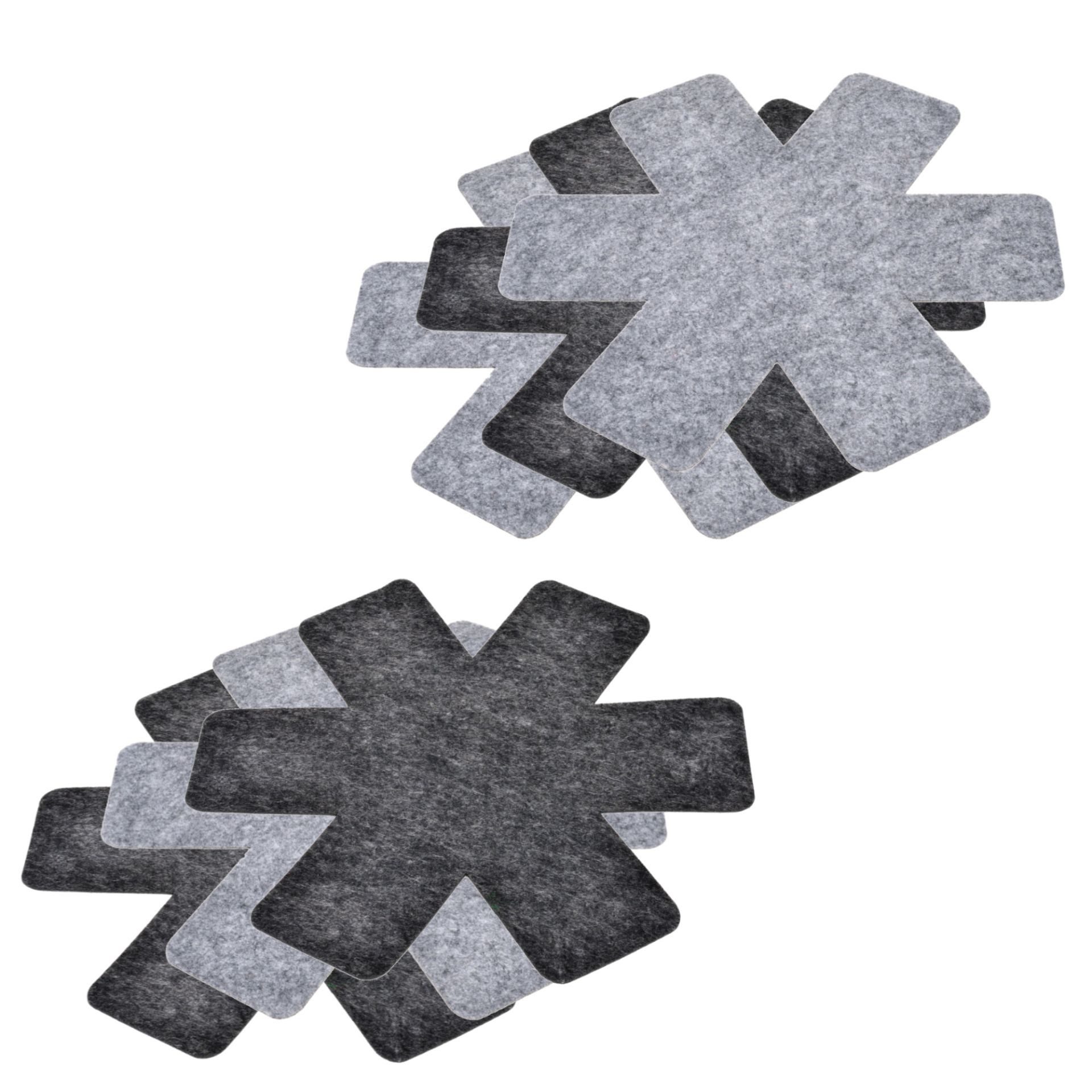 GRÄWE Pfannenschoner, Pfannenschutz - Set, 6 Stück