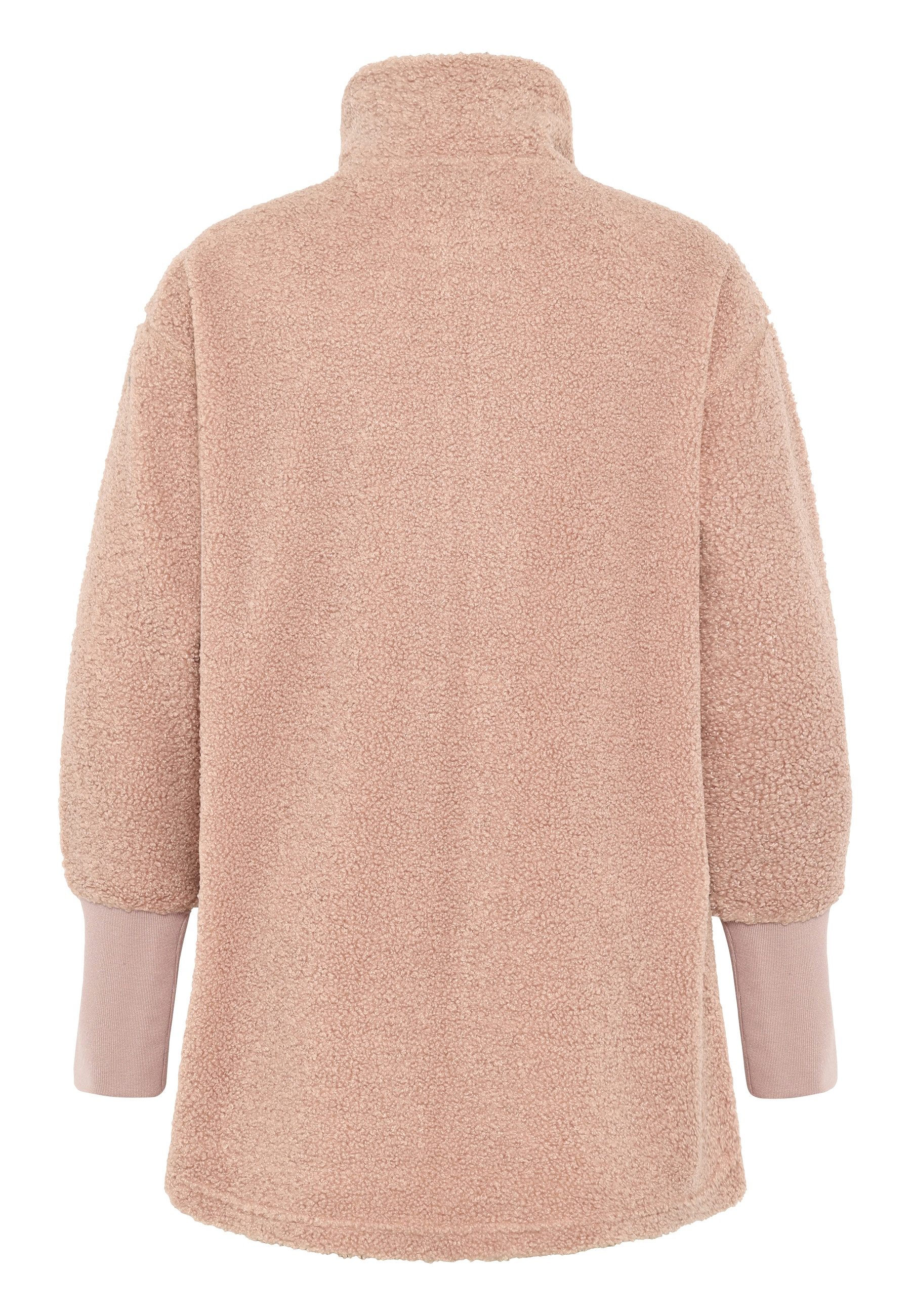 Didriksons Plüschjacke Damen Pile Teddy TOLA mit Taschen