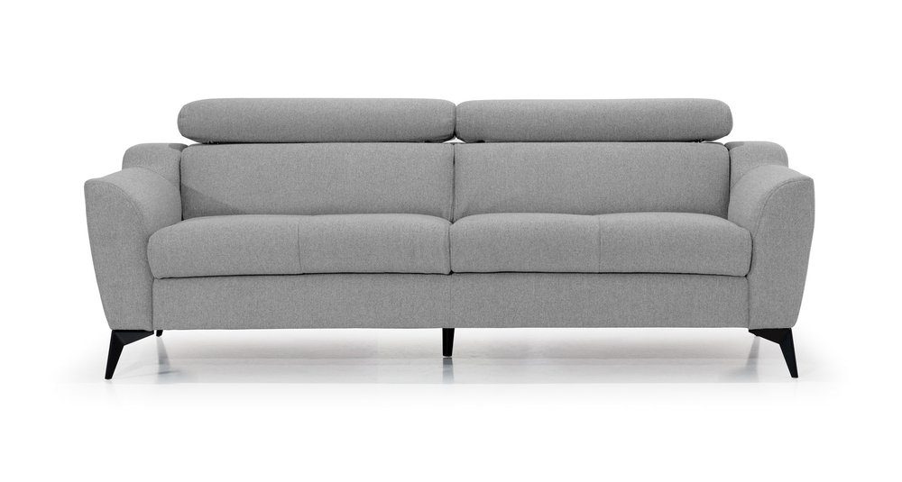 Sessel, Couchgarnitur), Relaxfunktion, (Set Kopfteilverstellung, Pendleton, inklusive bestehend frei im mit 2-Sitzer Raum Polstergarnitur Sofa, und (4-tlg), stellbar Hocker Sofa, Stylefy 3-Sitzer aus