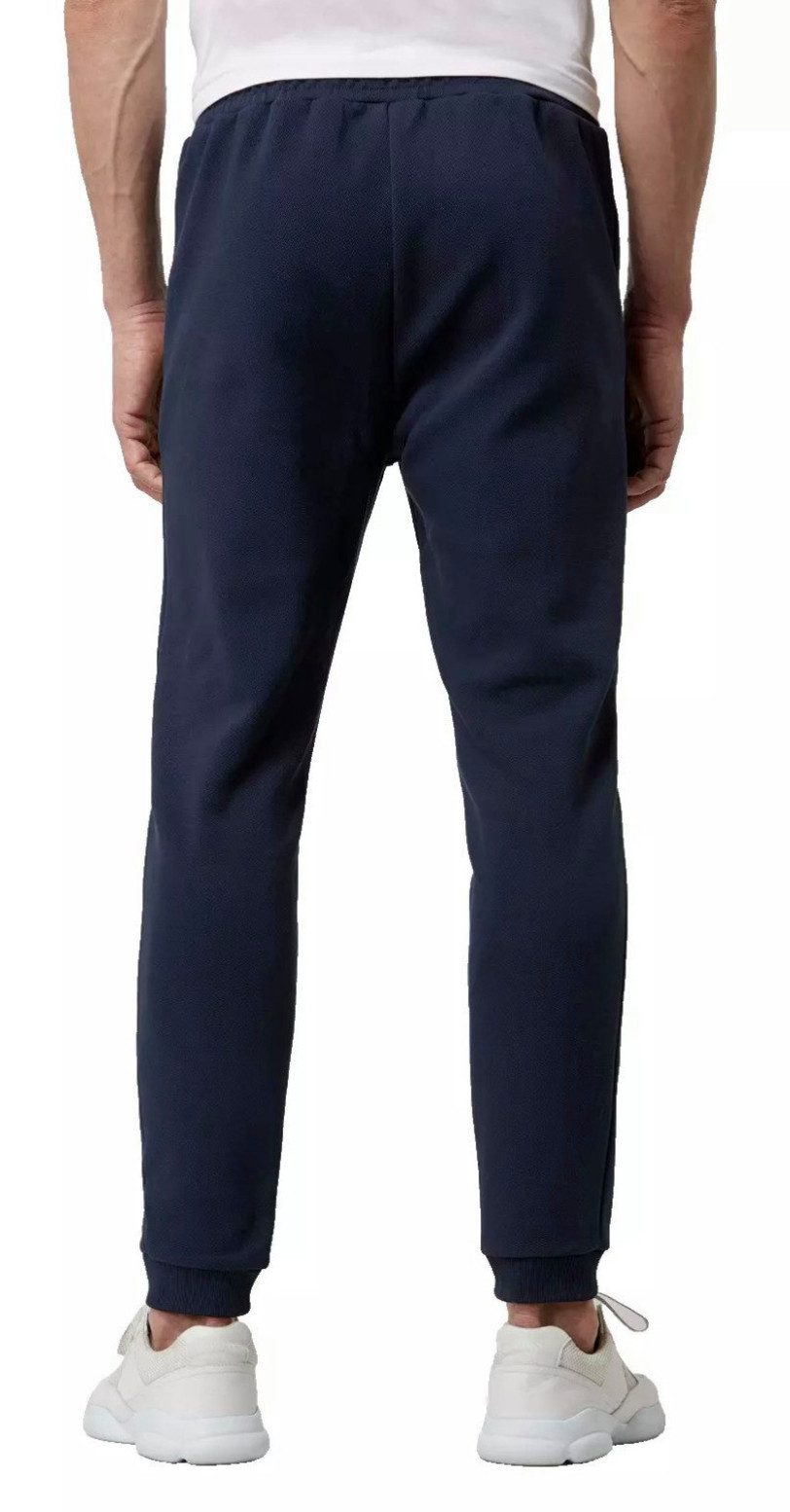 BOSS Jogginghose Hadiko Athleisure mit Eingrifftaschen Stretchbund mit Kordelzug, Gerippte Beinabschlüsse